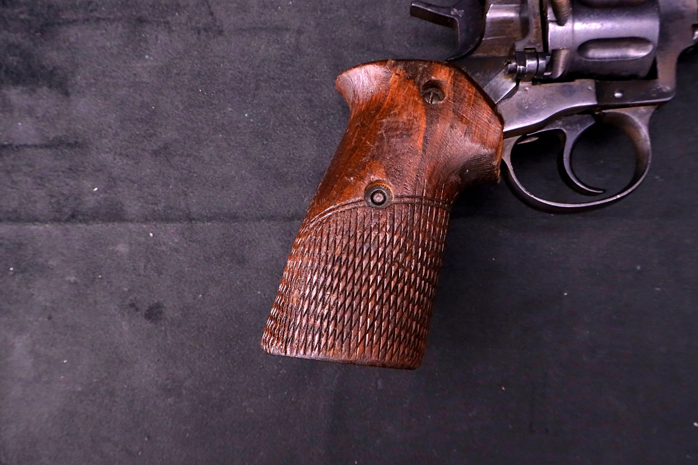 1995 Nagant Sport Target Revolver 7.62x38R Wood Target Grip Russia-img-7