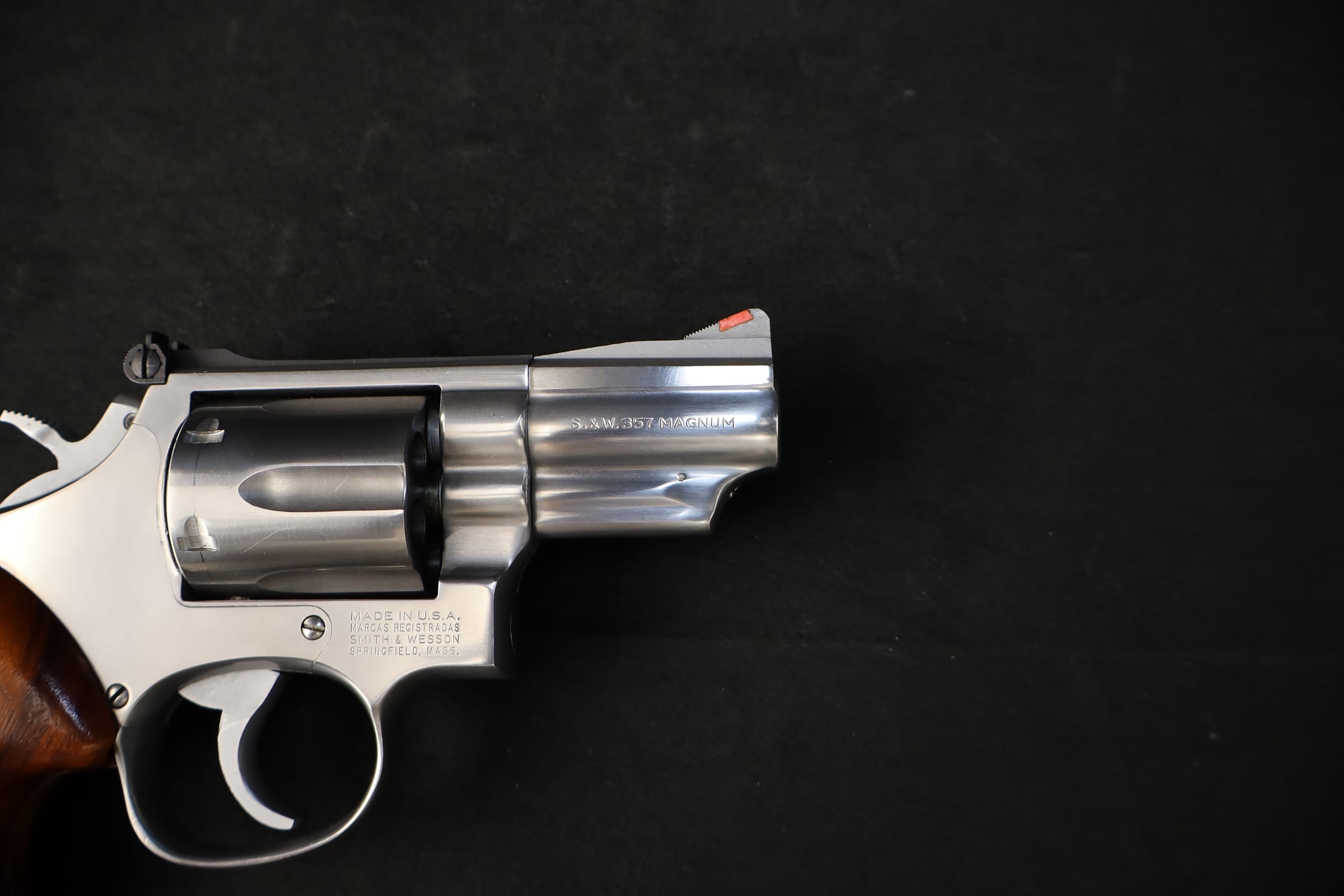 1984 Smith & Wesson Model 66-2 .357 Magnum 2.5" Stainless Combat Magnum-img-9
