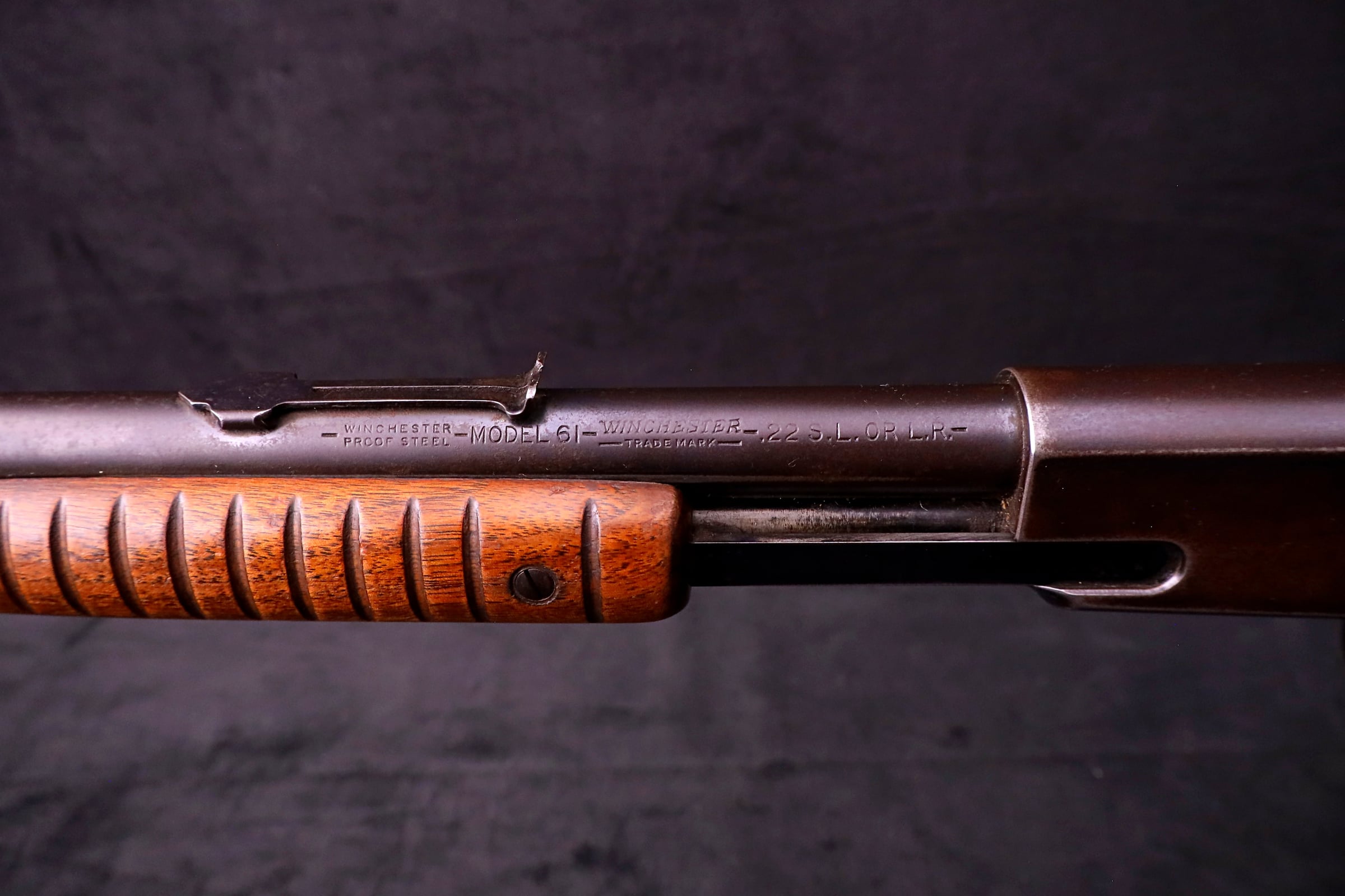 1937 Winchester Model 61 Pre-War .22 Slide Action Rifle 24" Round BBL-img-22