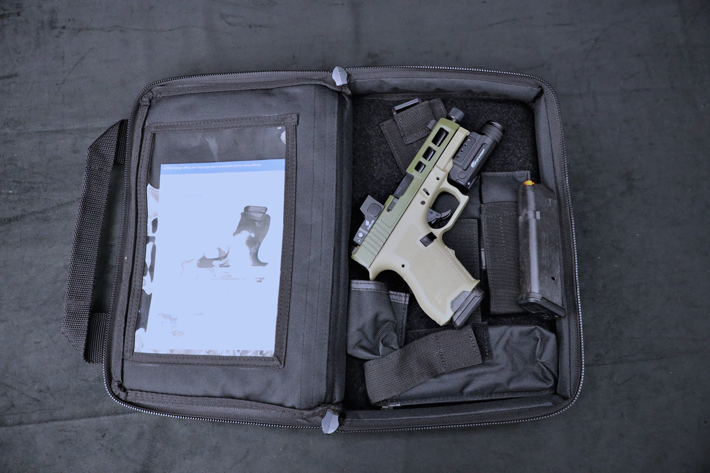 Palmetto State Armory Dagger Compact 9mm w/ Red Dot Light & Case-img-2