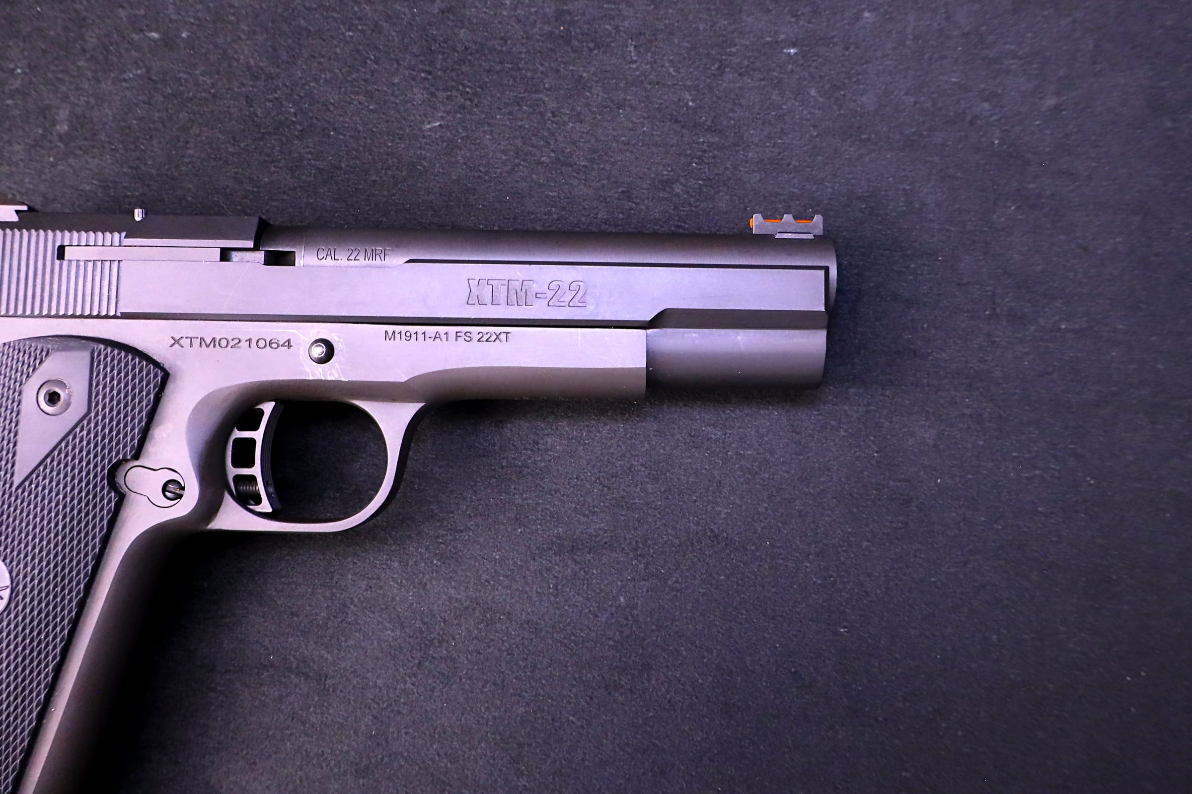 Rock Island Armory XTM-22 .22 WMR 1911 Pistol 4.5 Inch 4 Mags & Case-img-12