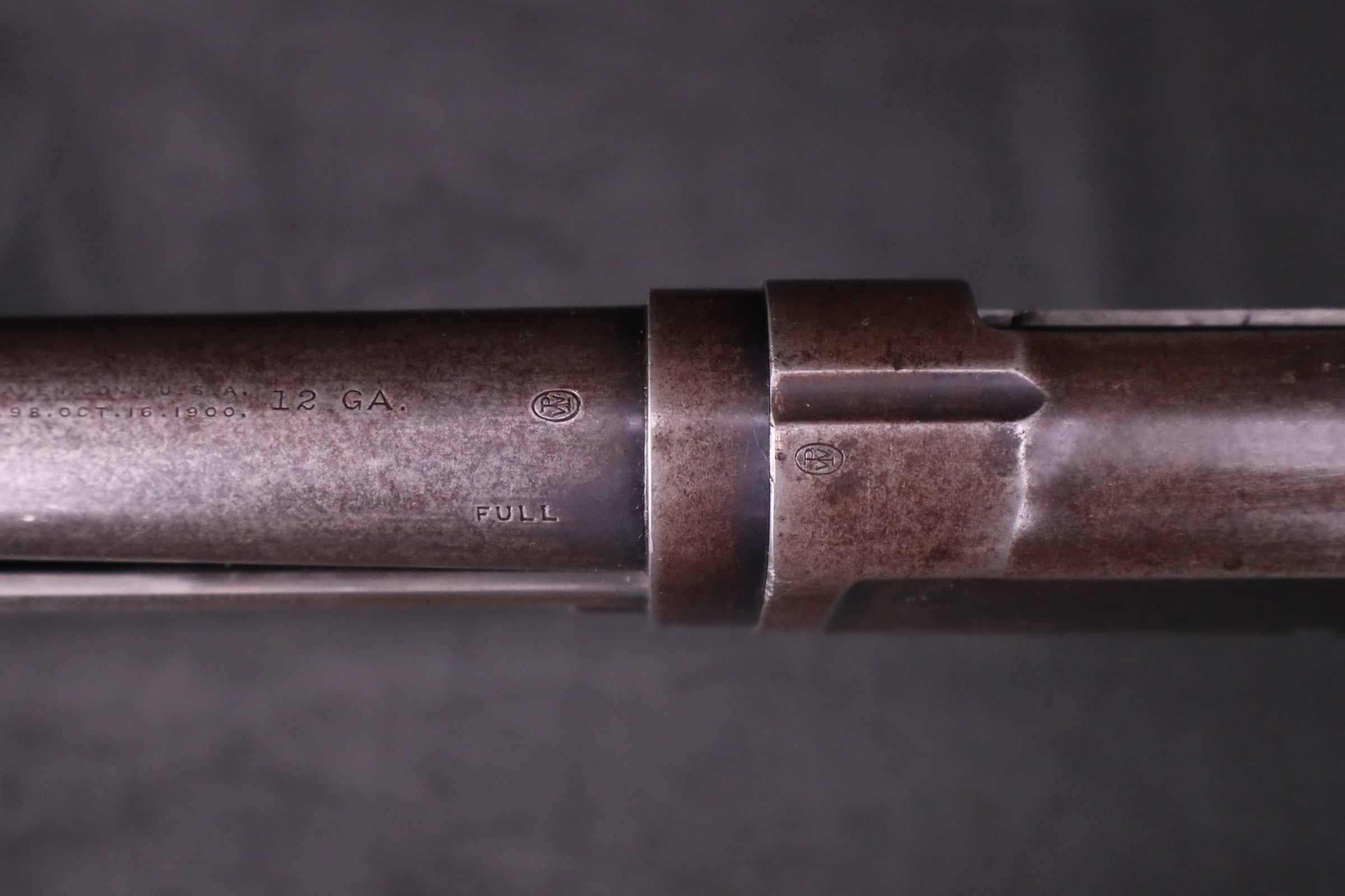 1907 Winchester 1897 Takedown 12 GA 18.5" Outlaw Cut Pump Shotgun Slam Fire-img-20