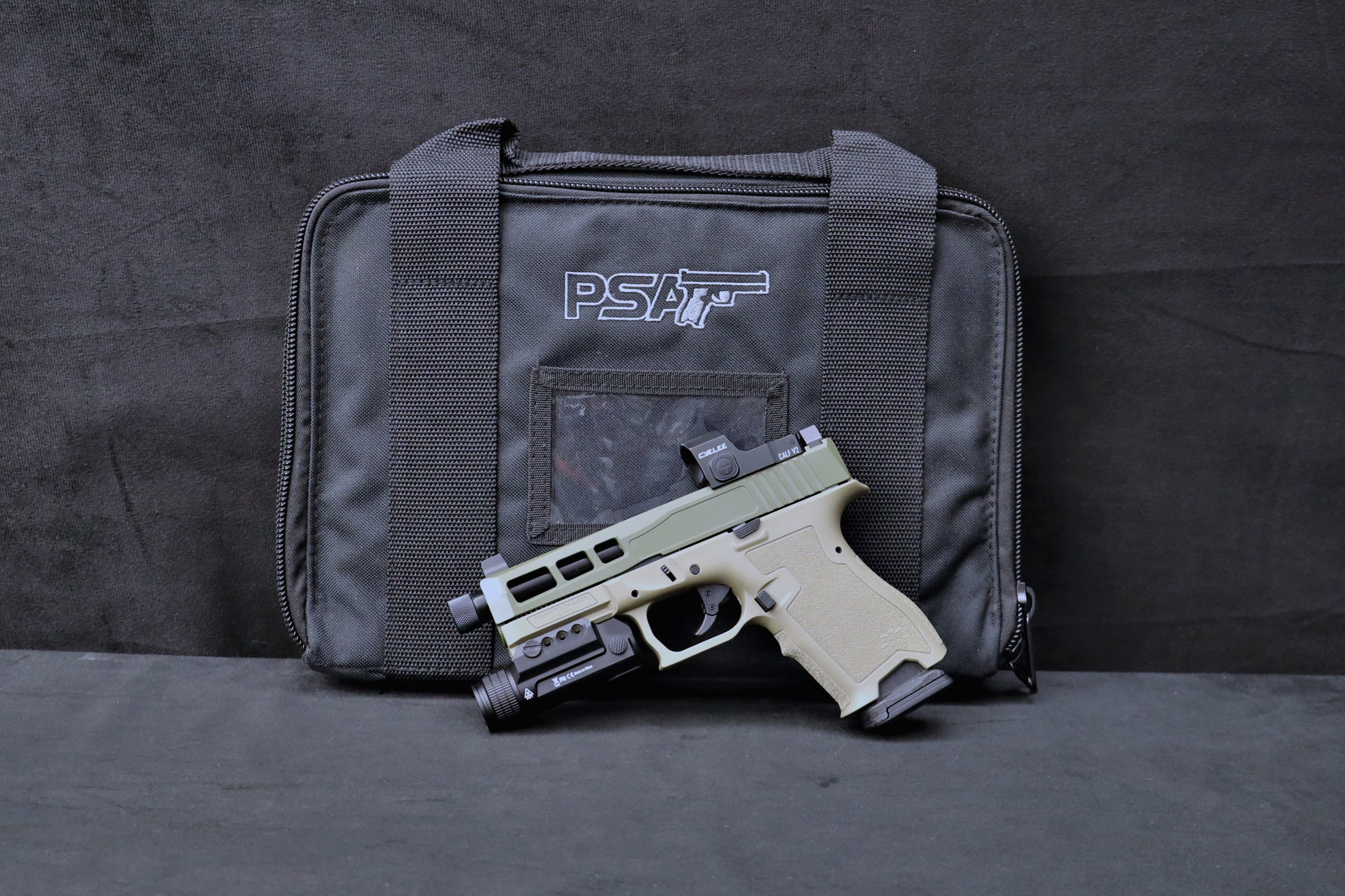 Palmetto State Armory Dagger Compact 9mm w/ Red Dot Light & Case-img-1