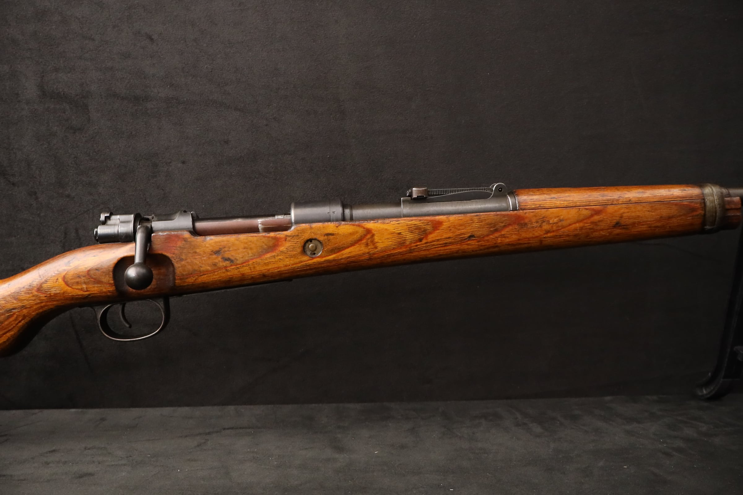 Mauser K98K ar 44 8mm GI Bring-Back Barracks Bag Cut Non-Import WWII Rifle-img-5