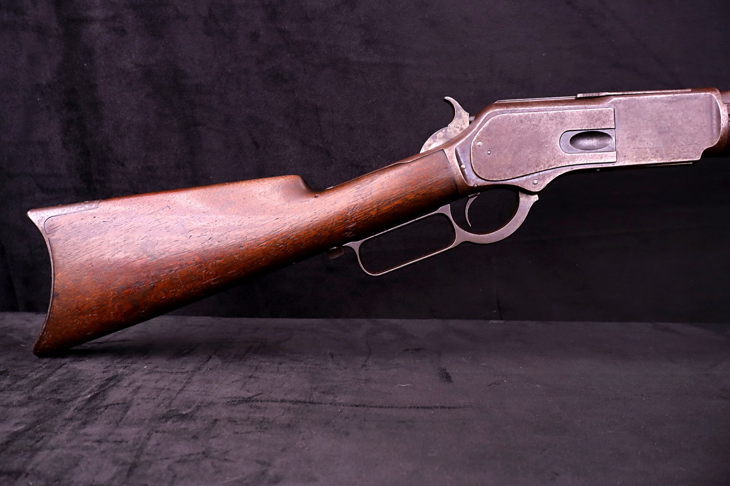 1886 Winchester 1876 Third Model Tom Horn Era .45-60 Frontier Lever Rifle-img-5