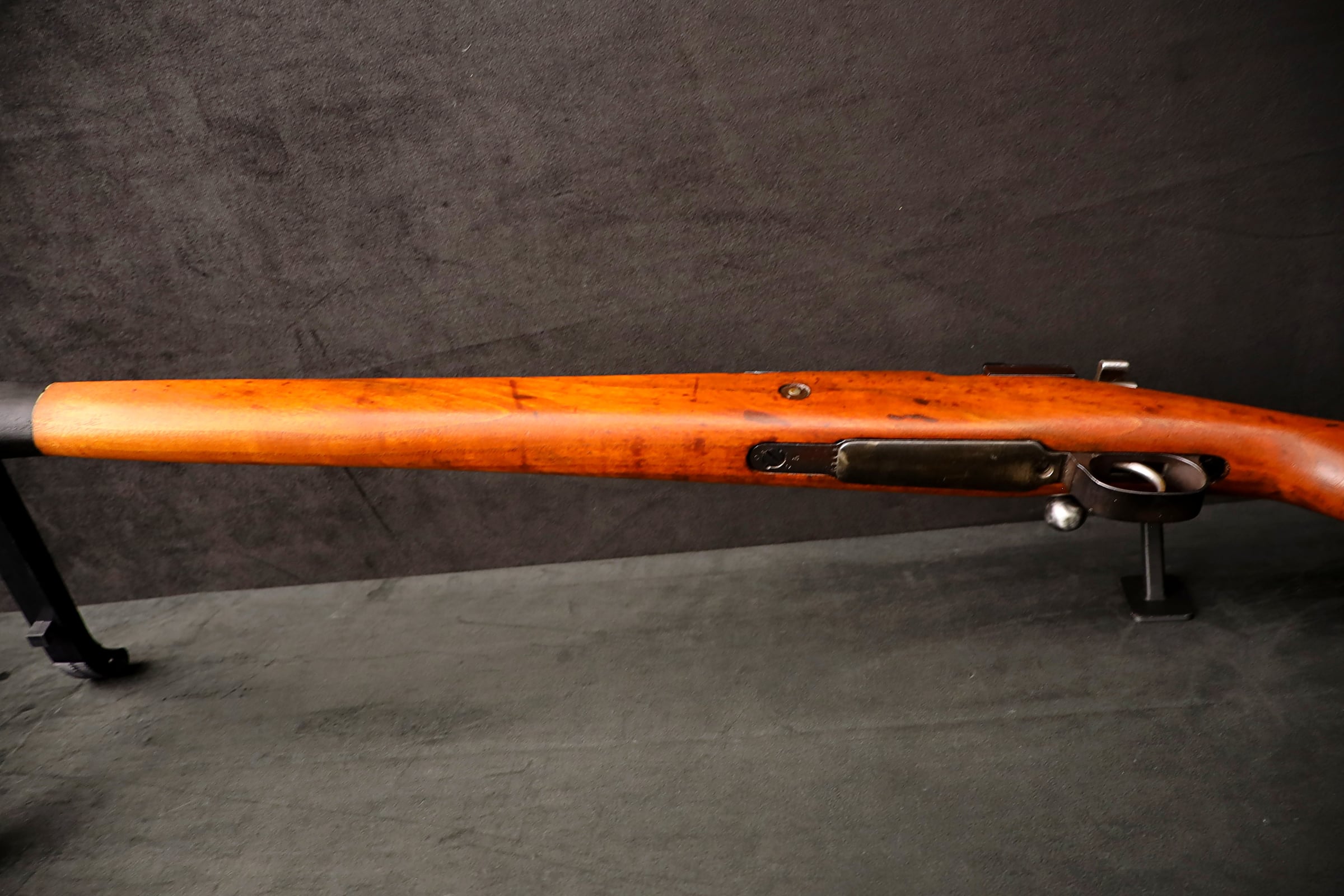 K98 8mm Mauser Sporter Rifle 24" BBL Jeweled Bolt Full Wood Stock-img-18