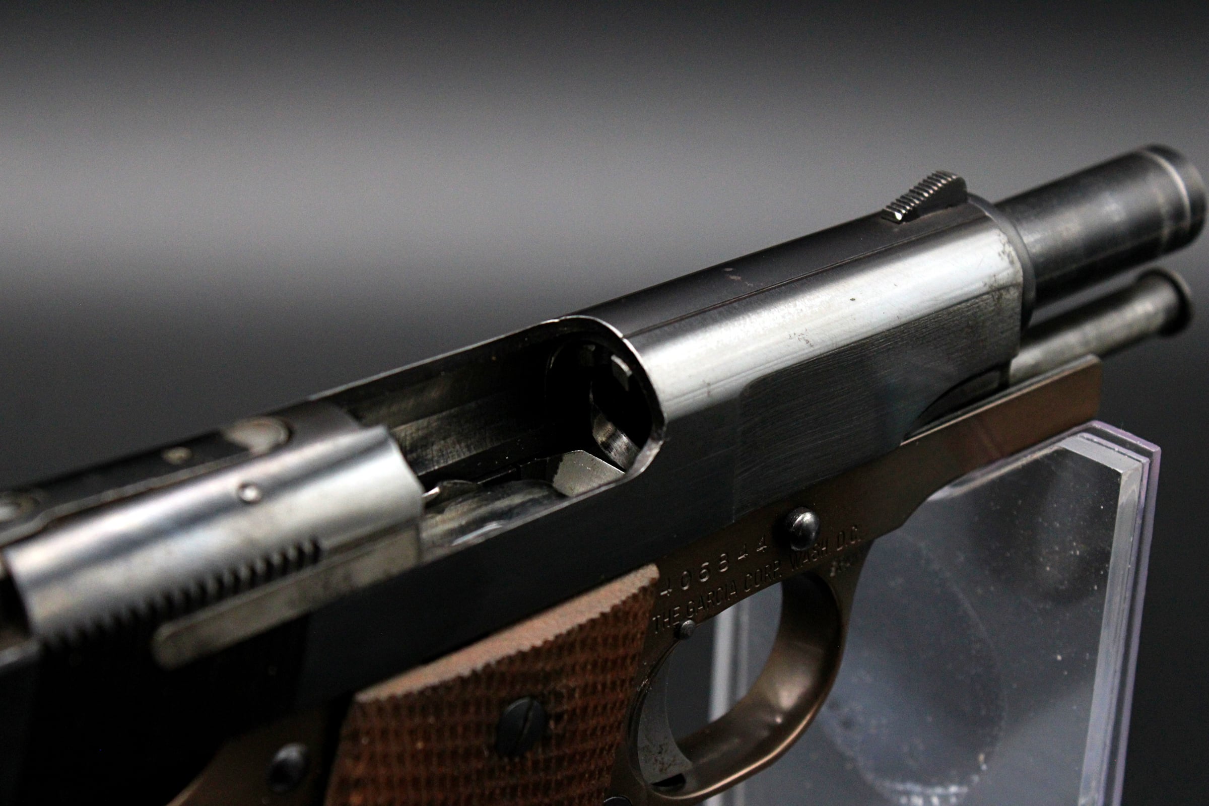 1975 Star PD .45 ACP Compact Pistol 3.75" Blued Bronze Two Tone Wood Grips-img-21