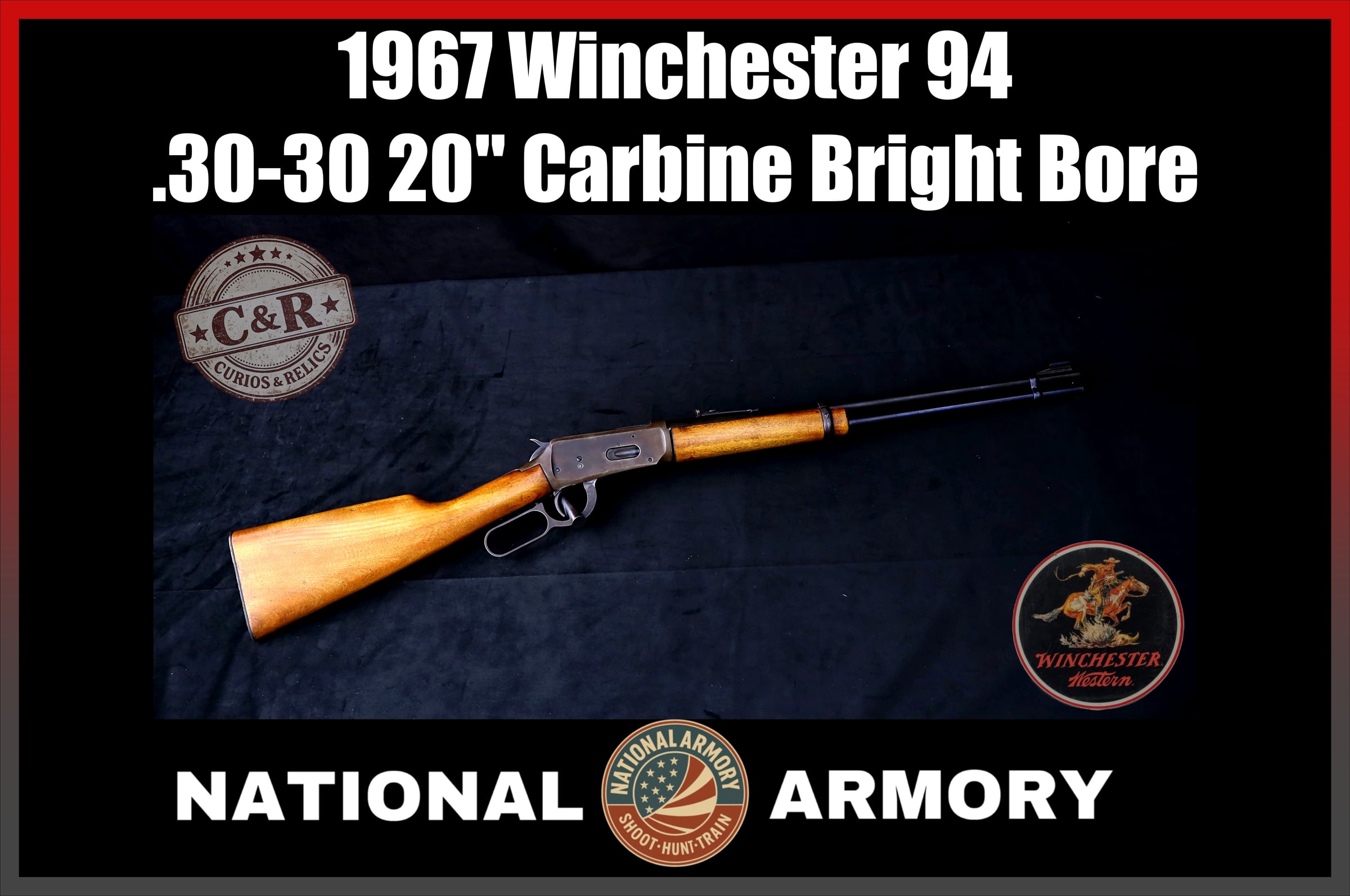Winchester Model 94 Carbine .30-30 Win 20" Lever Action Rifle-img-0