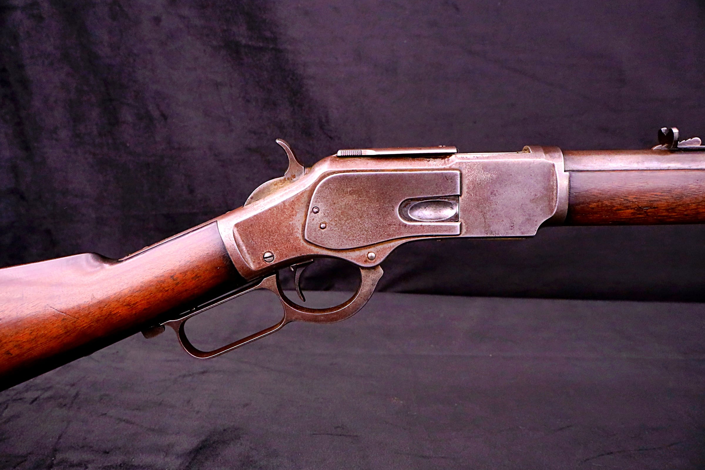 1883 Winchester 1873  .38-40 Special Order Round Barrel & Set Trigger-img-7
