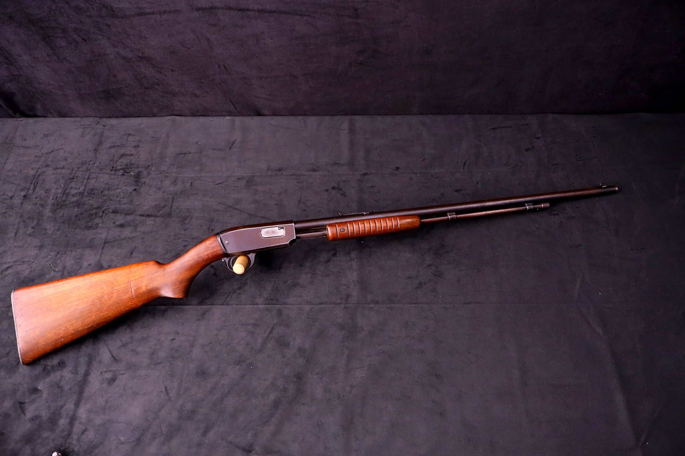 1937 Winchester Model 61 Pre-War .22 Slide Action Rifle 24" Round BBL-img-1