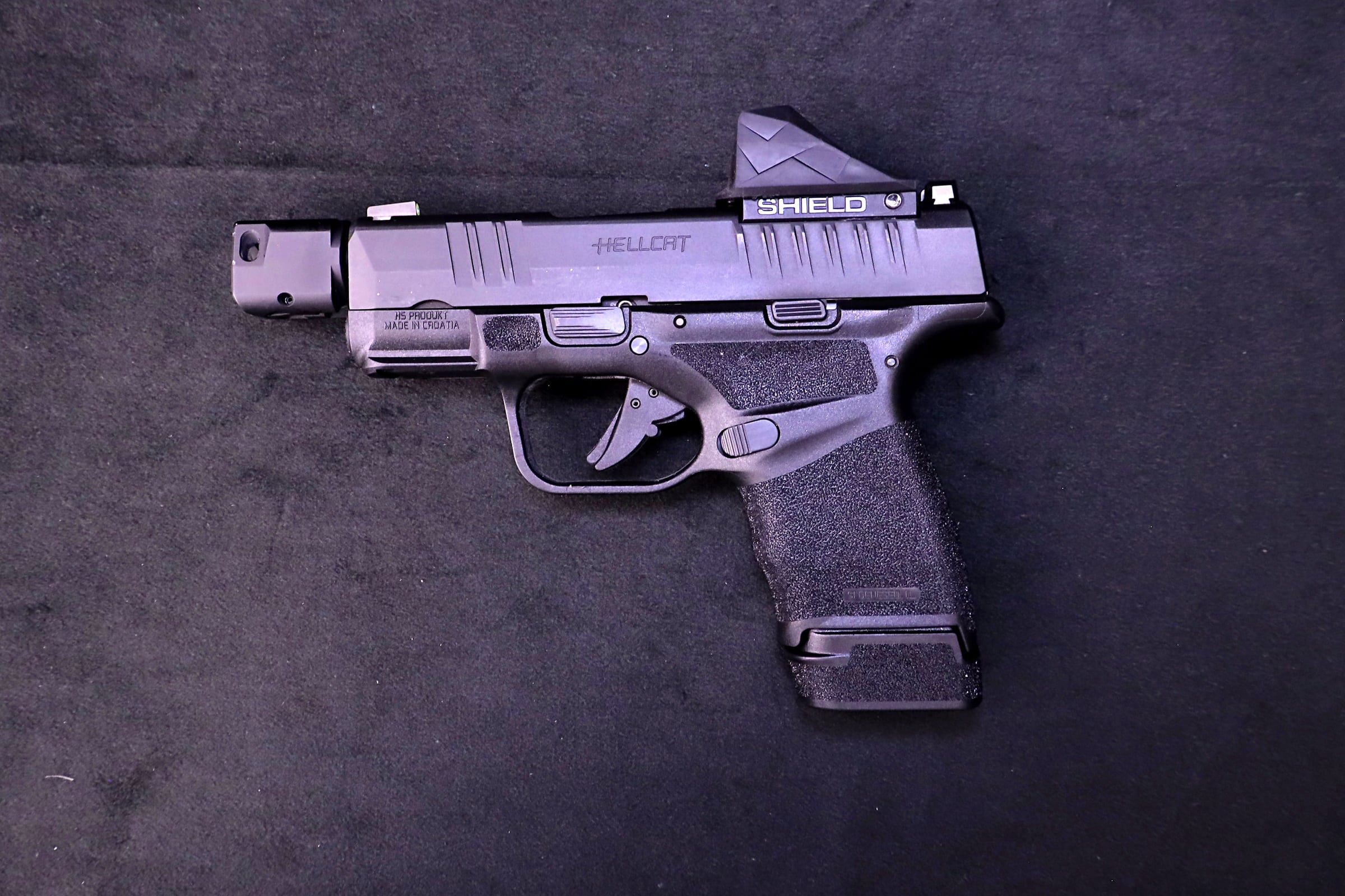 Springfield Armory Hellcat OSP 9mm Comp Shield Red Dot Original Box Case-img-5
