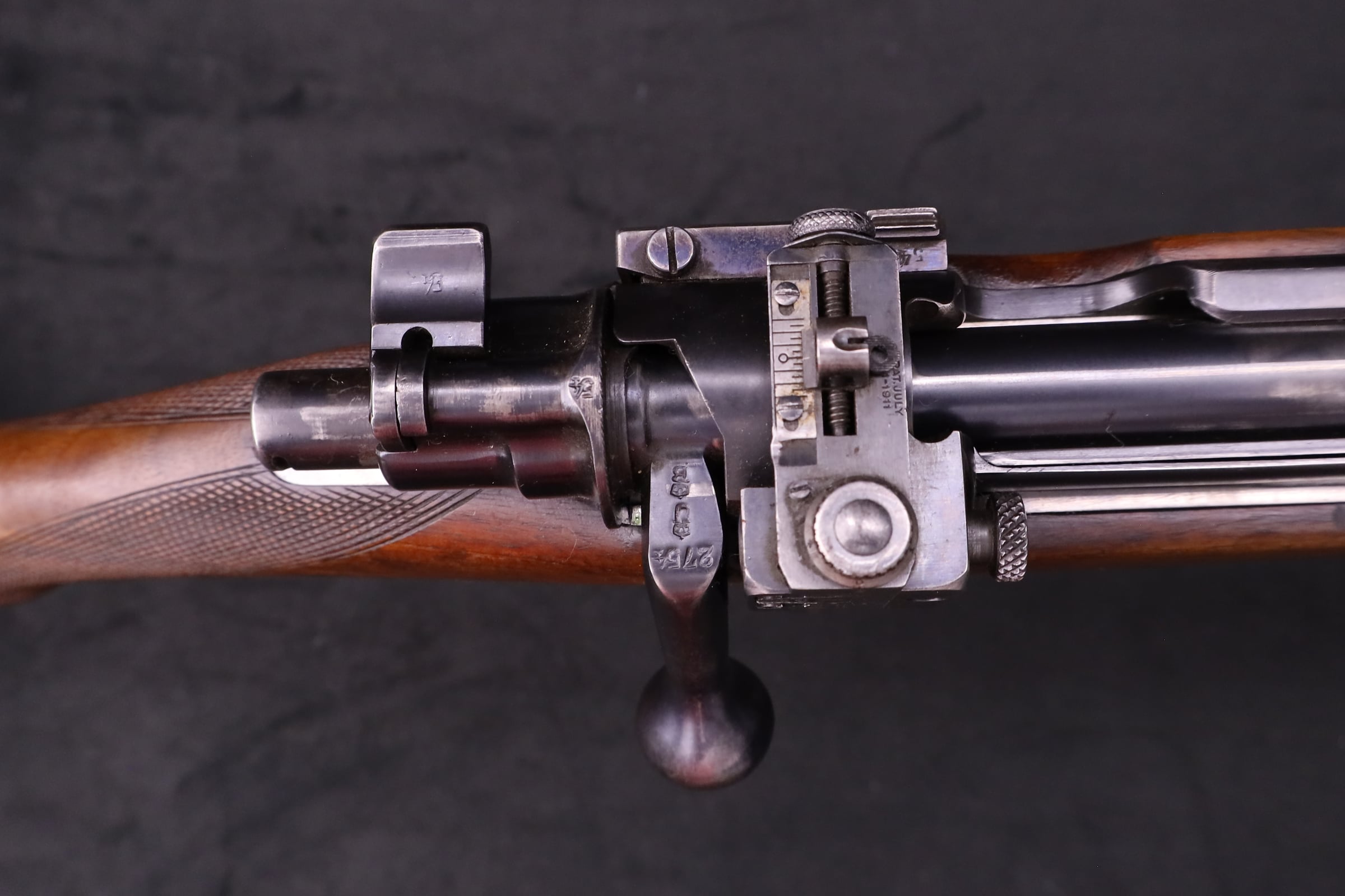 Original Pre-War Mauser Oberndorf Sporter .30-06 Half Octagon Ribbed Barrel-img-13