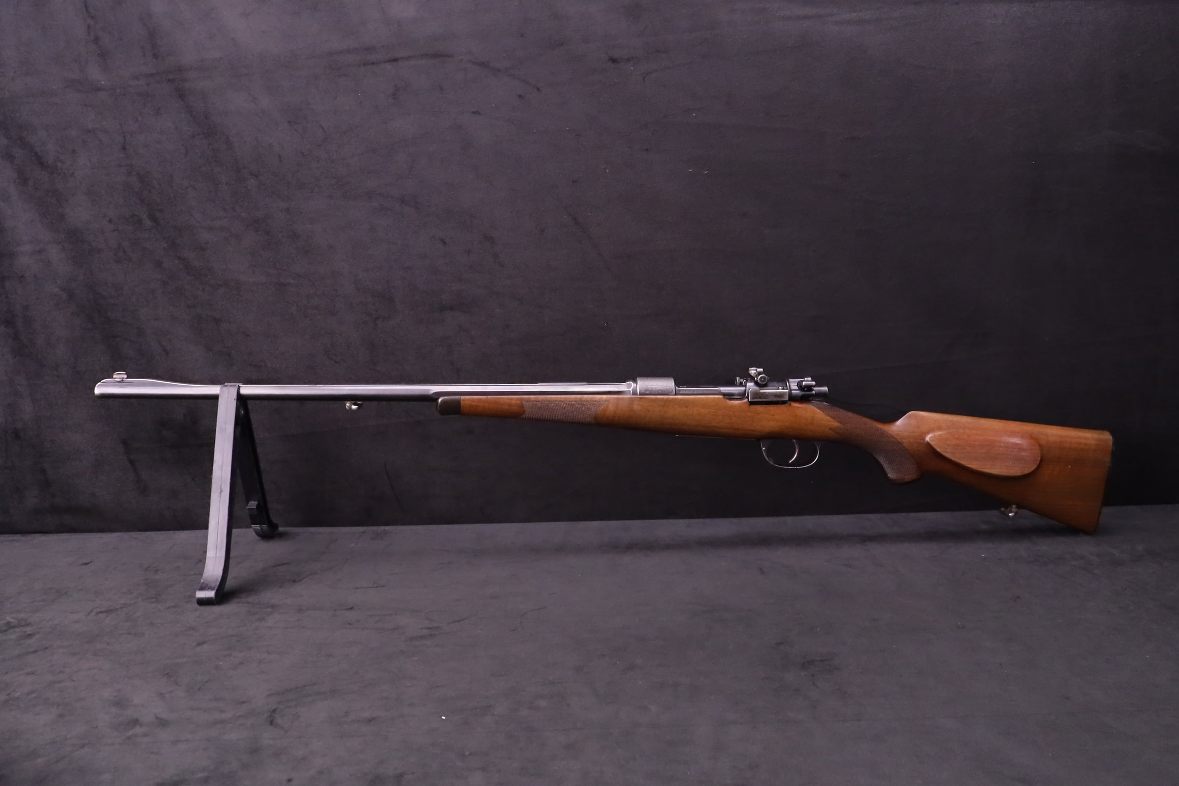 Original Pre-War Mauser Oberndorf Sporter .30-06 Half Octagon Ribbed Barrel-img-21