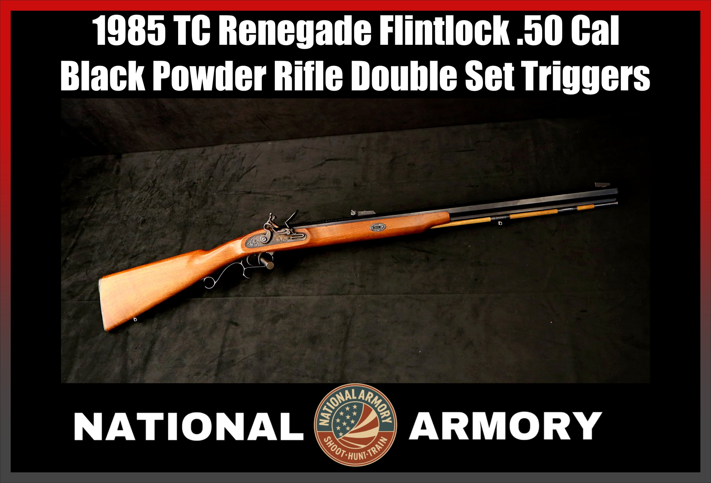 Thompson Center Renegade .50 Cal Flintlock 28" Octagon Muzzleloader-img-0