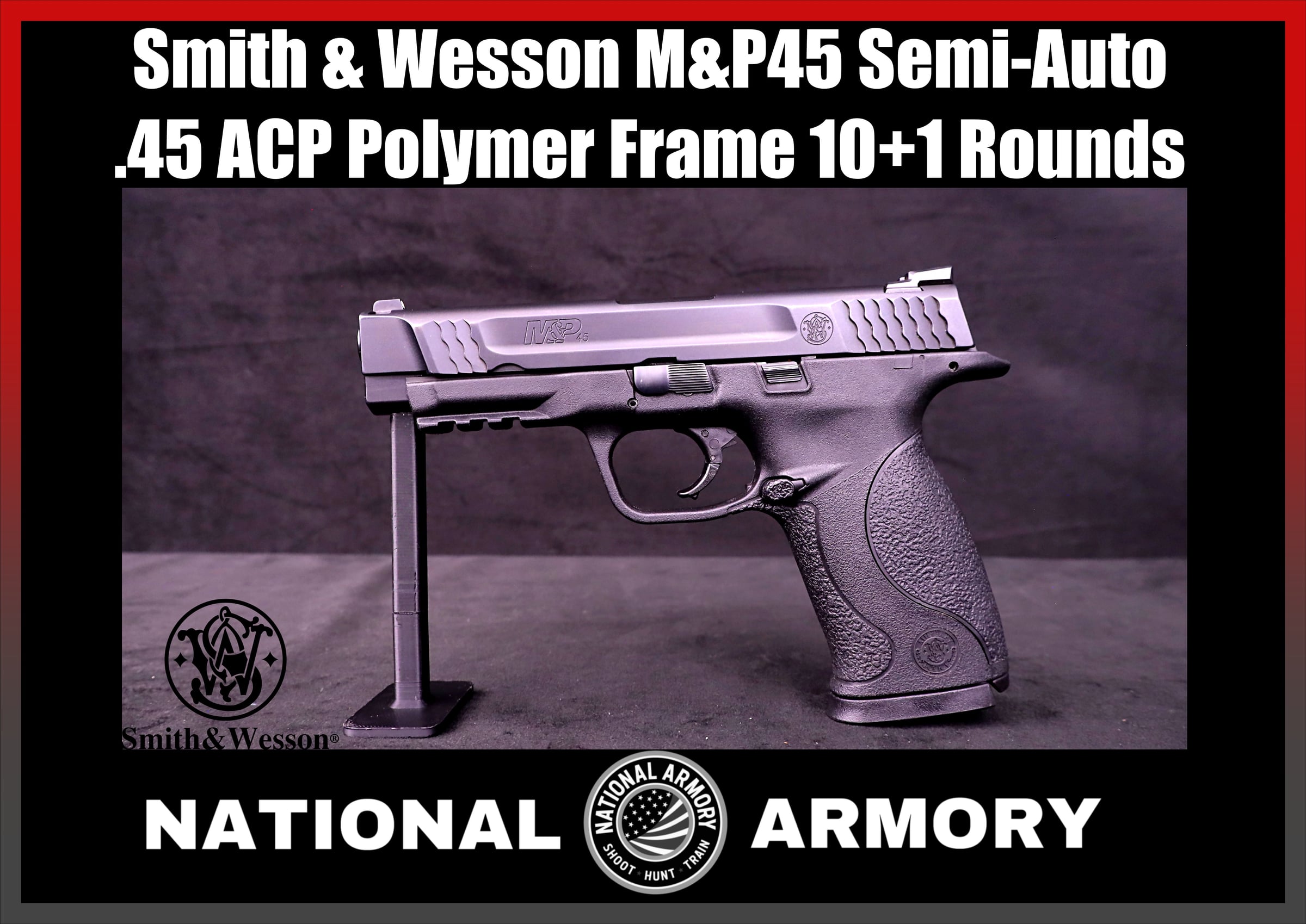 Smith & Wesson M&P45 .45 Auto Full Size Striker Fired Duty Pistol-img-0