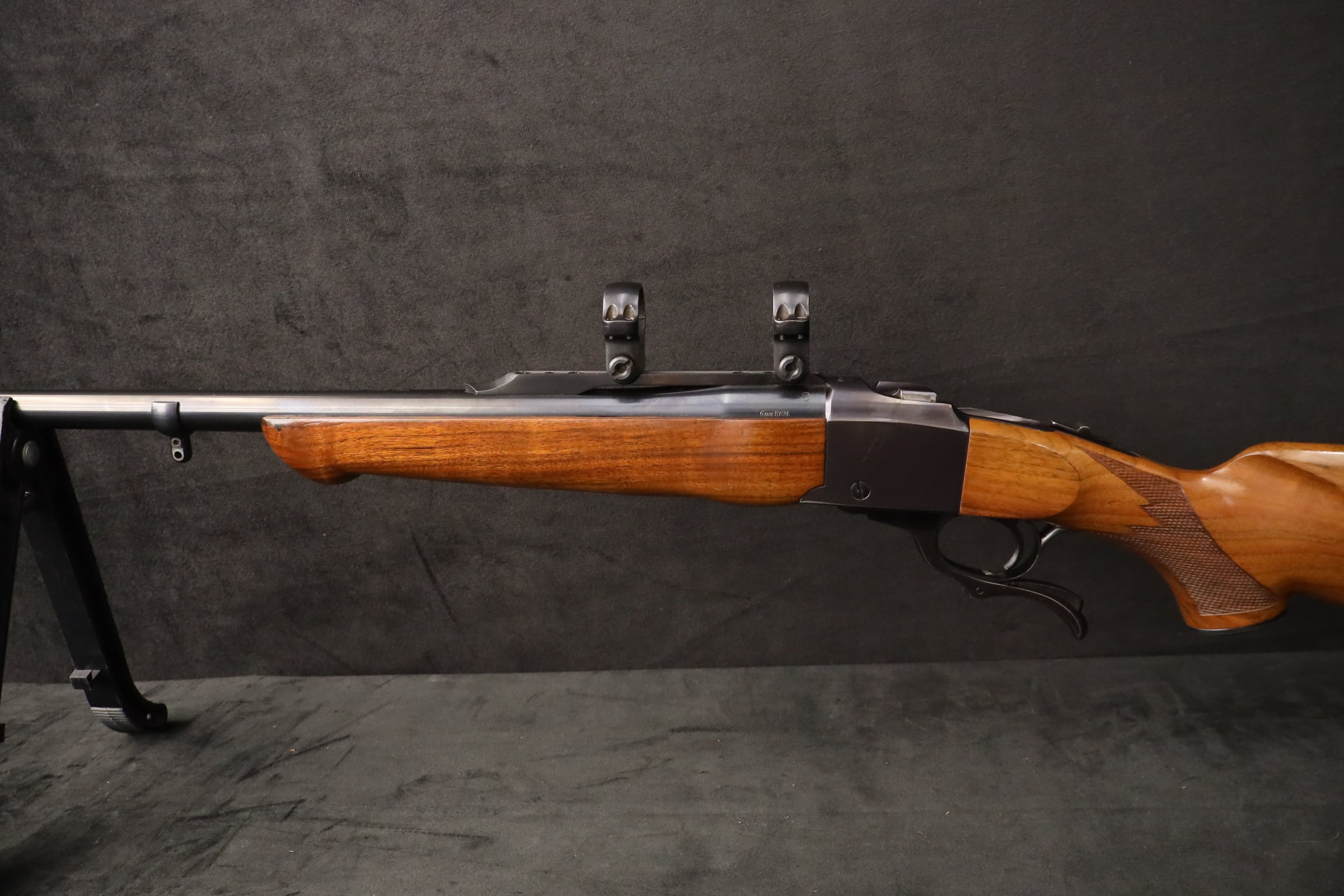 1974 Ruger No. 1-B Standard 6mm Rem 26" Pre-Warning Southport Falling Block-img-18