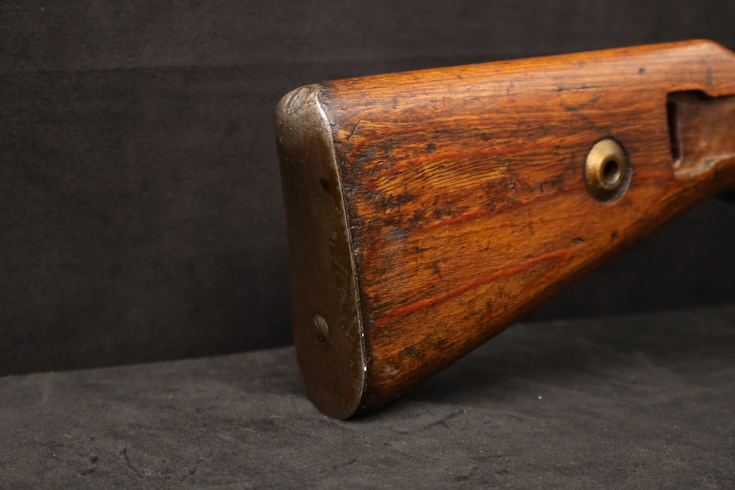 Mauser K98K ar 44 8mm GI Bring-Back Barracks Bag Cut Non-Import WWII Rifle-img-8