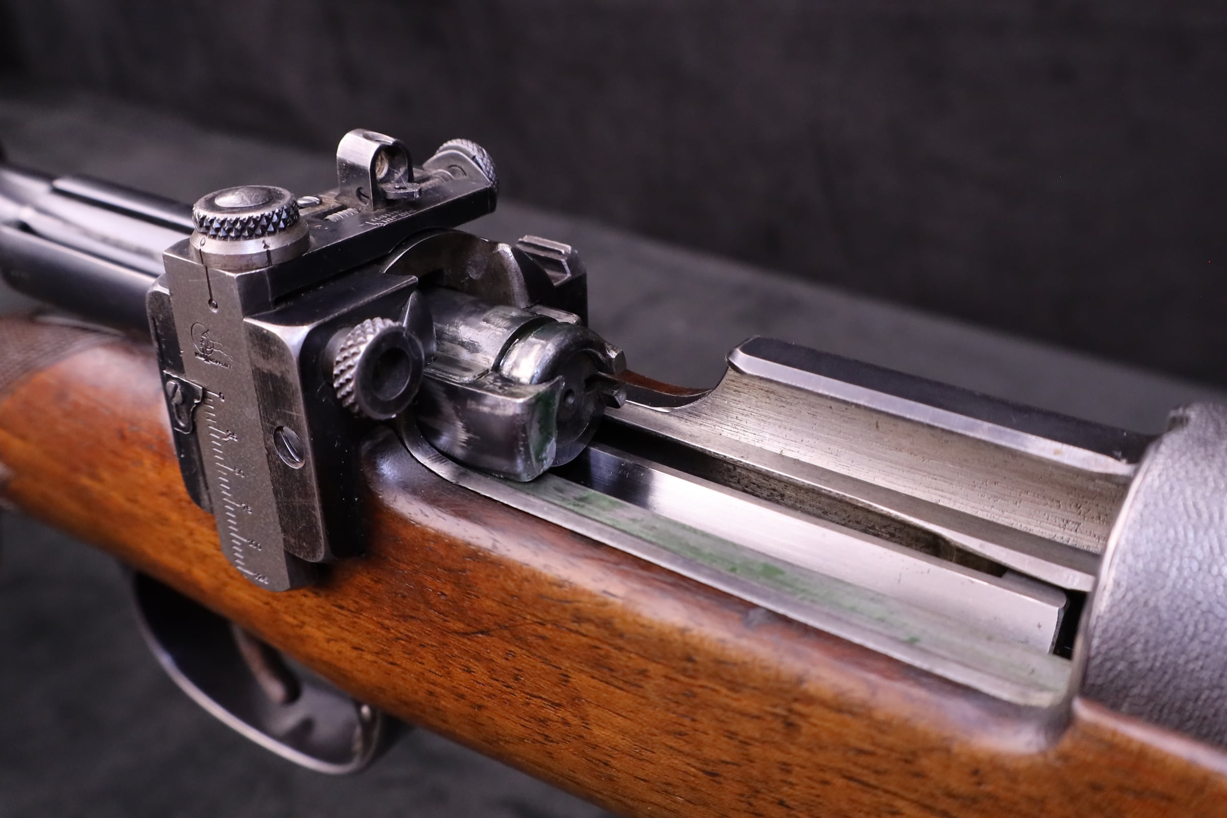 Original Pre-War Mauser Oberndorf Sporter .30-06 Half Octagon Ribbed Barrel-img-12