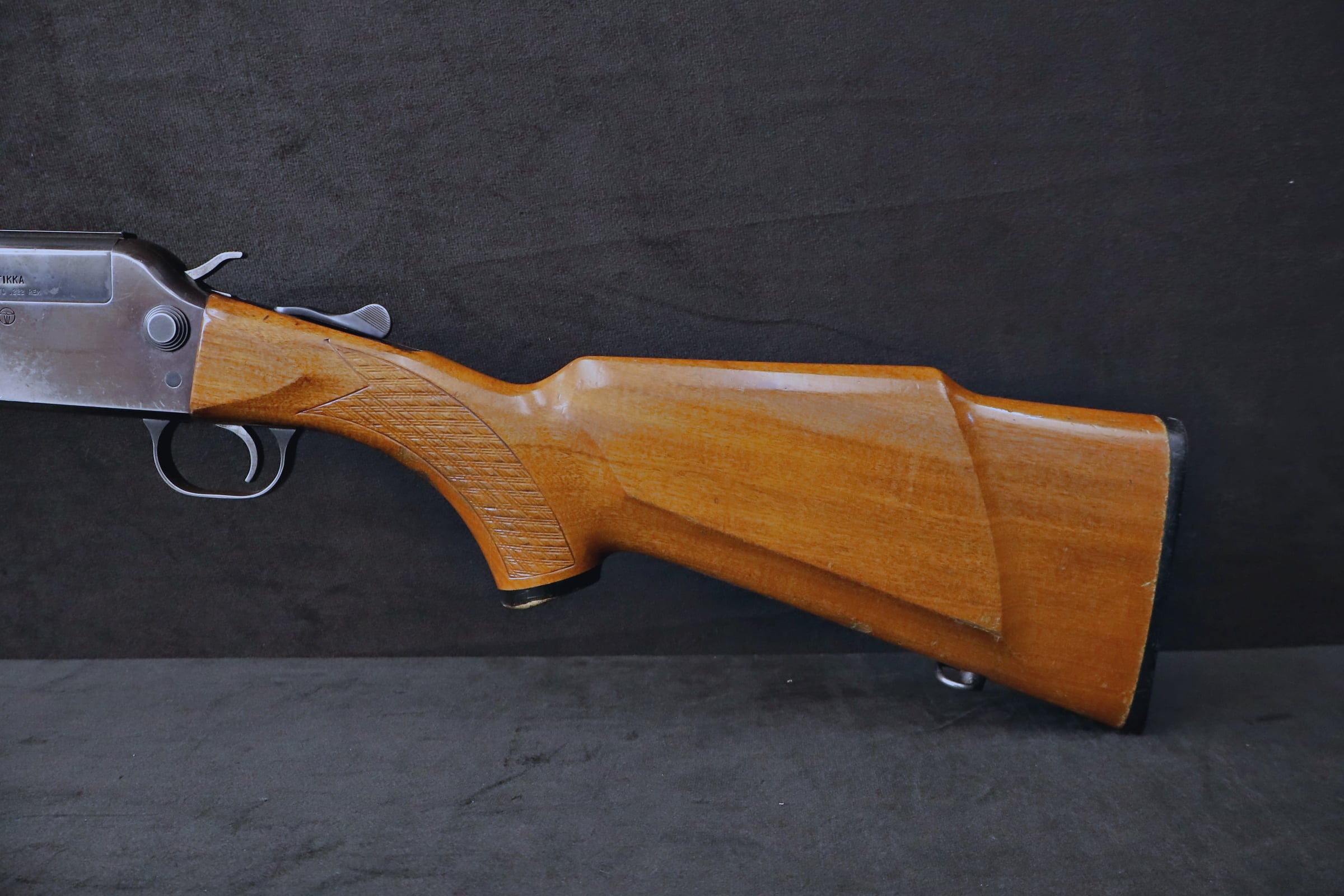 1970s Sako Type Tikka 12-70 12 GA .222 Rem Over/Under Combo Gun-img-18