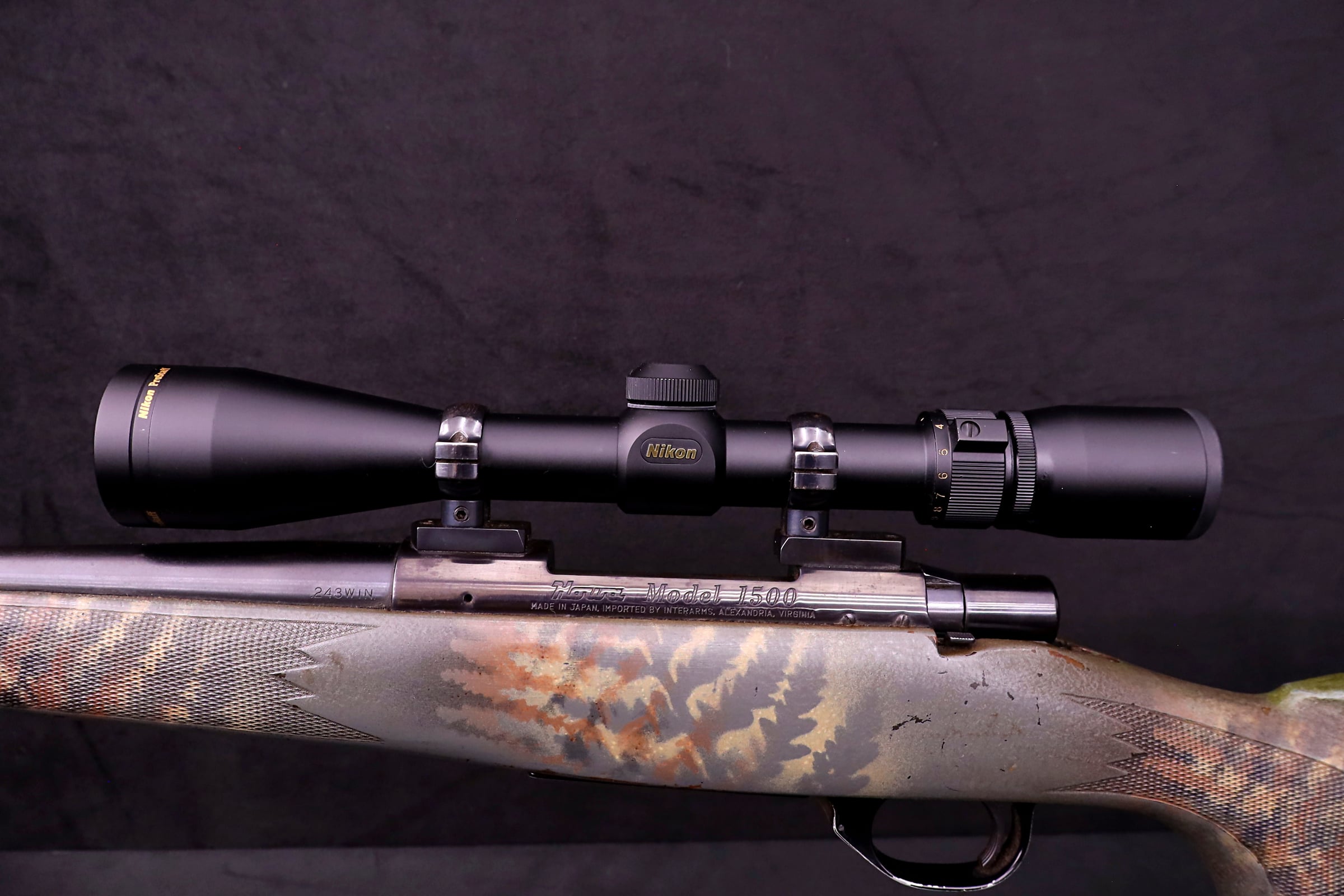 Howa Model 1500 .243 Winchester W/ Nikon Scope-img-24