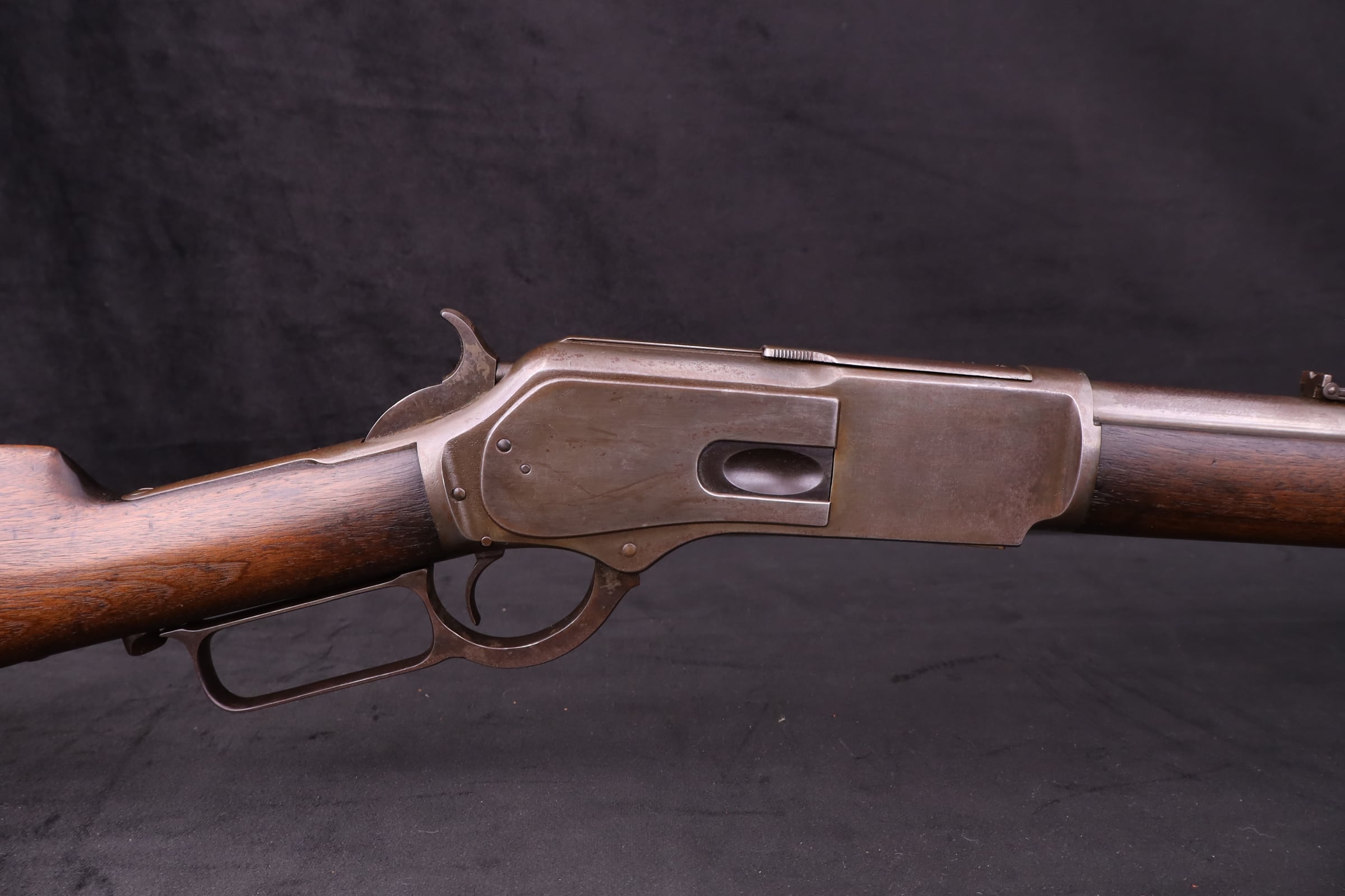 1885 Winchester 1876 Third Model Tom Horn Era .45-60 Frontier Lever Rifle-img-7