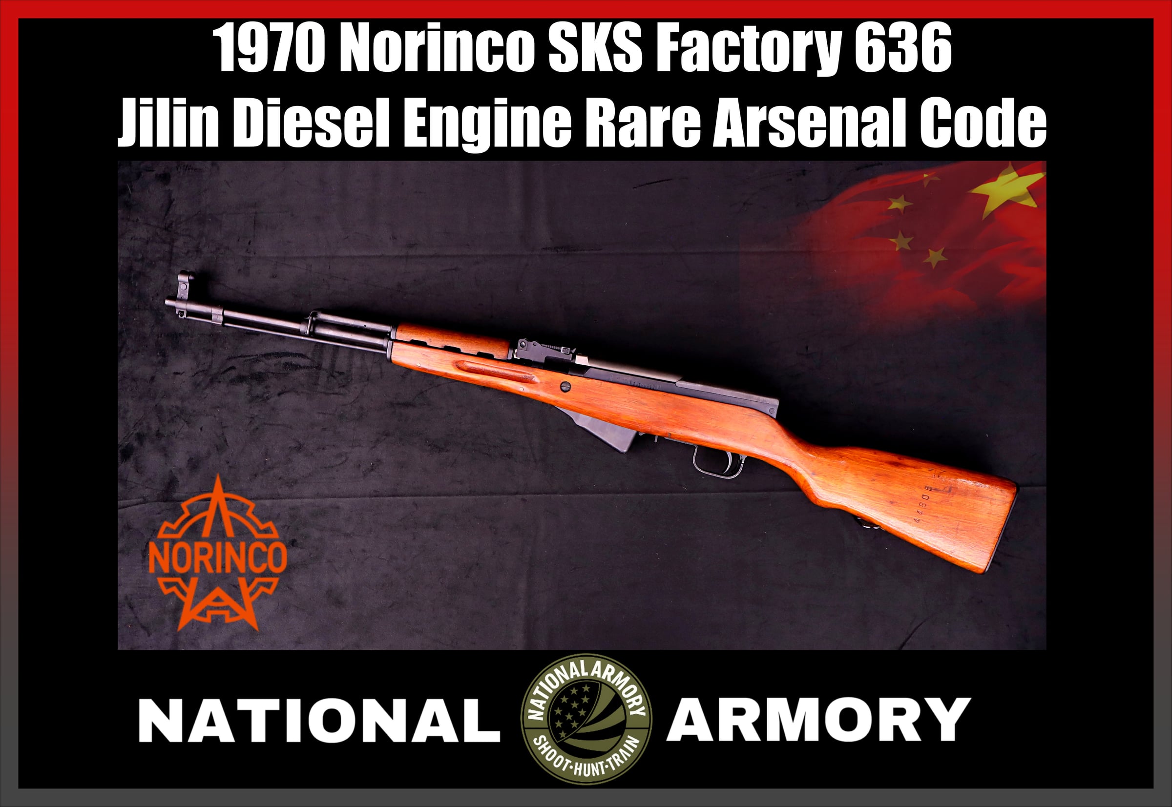 1970 Norinco Chinese Type 56 SKS 7.62x39 Factory 636 Jilin-img-0