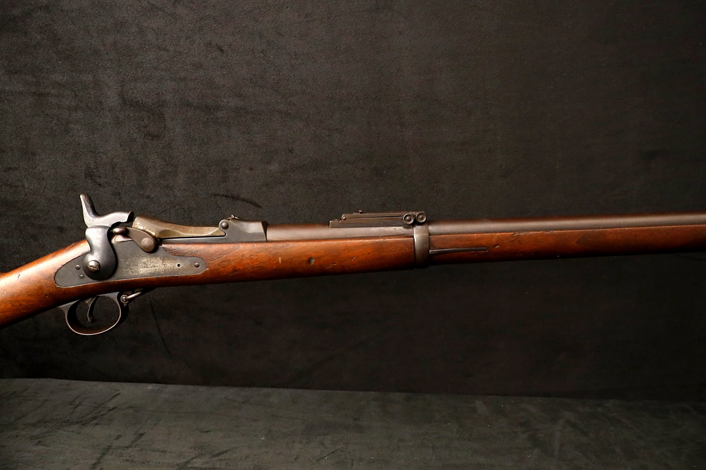Antique 1880 Springfield Armory 1873 Trapdoor .45-70 Single Shot Rifle-img-5