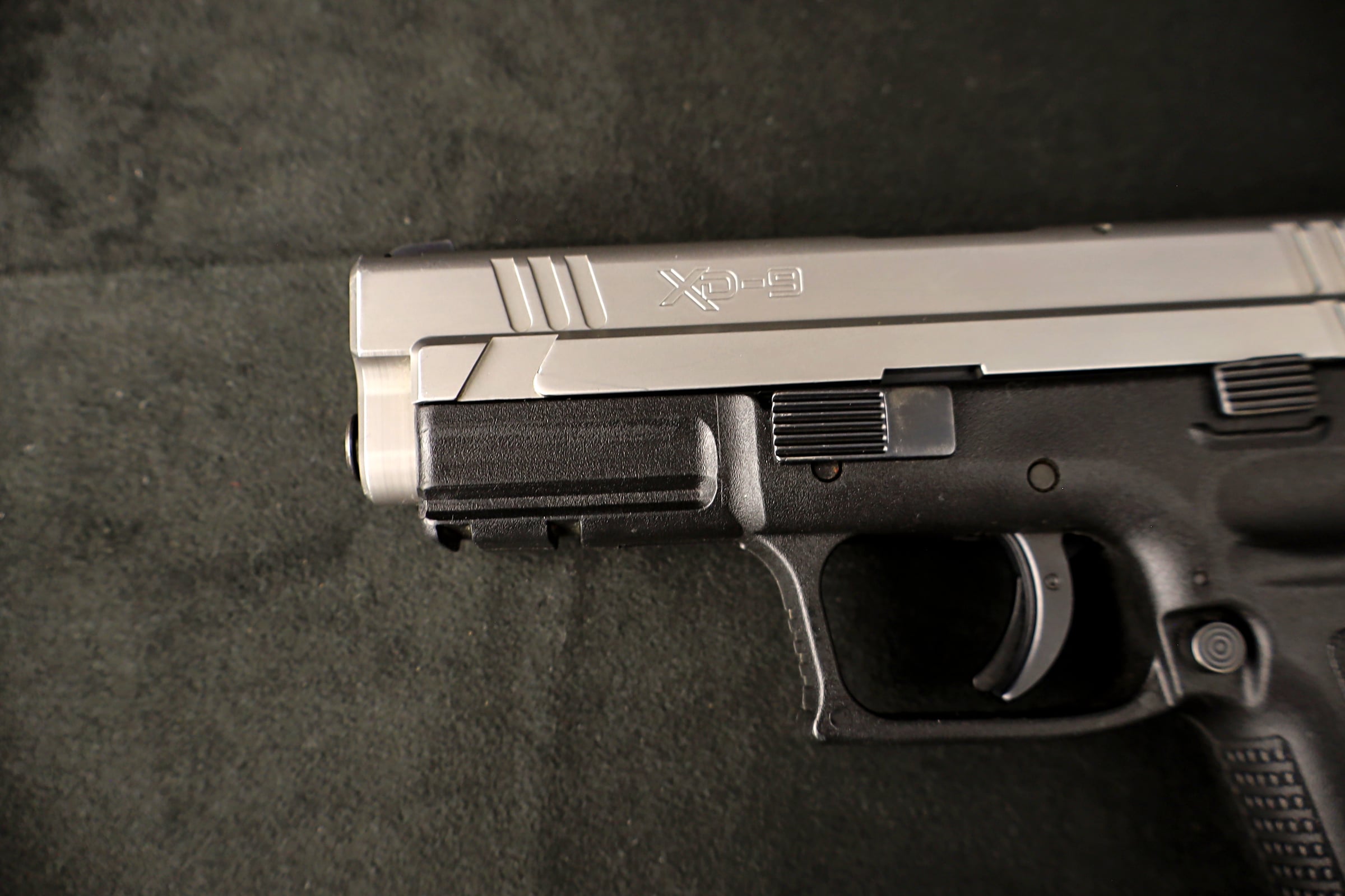 Springfield Armory XD-9 Service 9mm Pistol 4" Two Tone 2 Mags Case-img-9