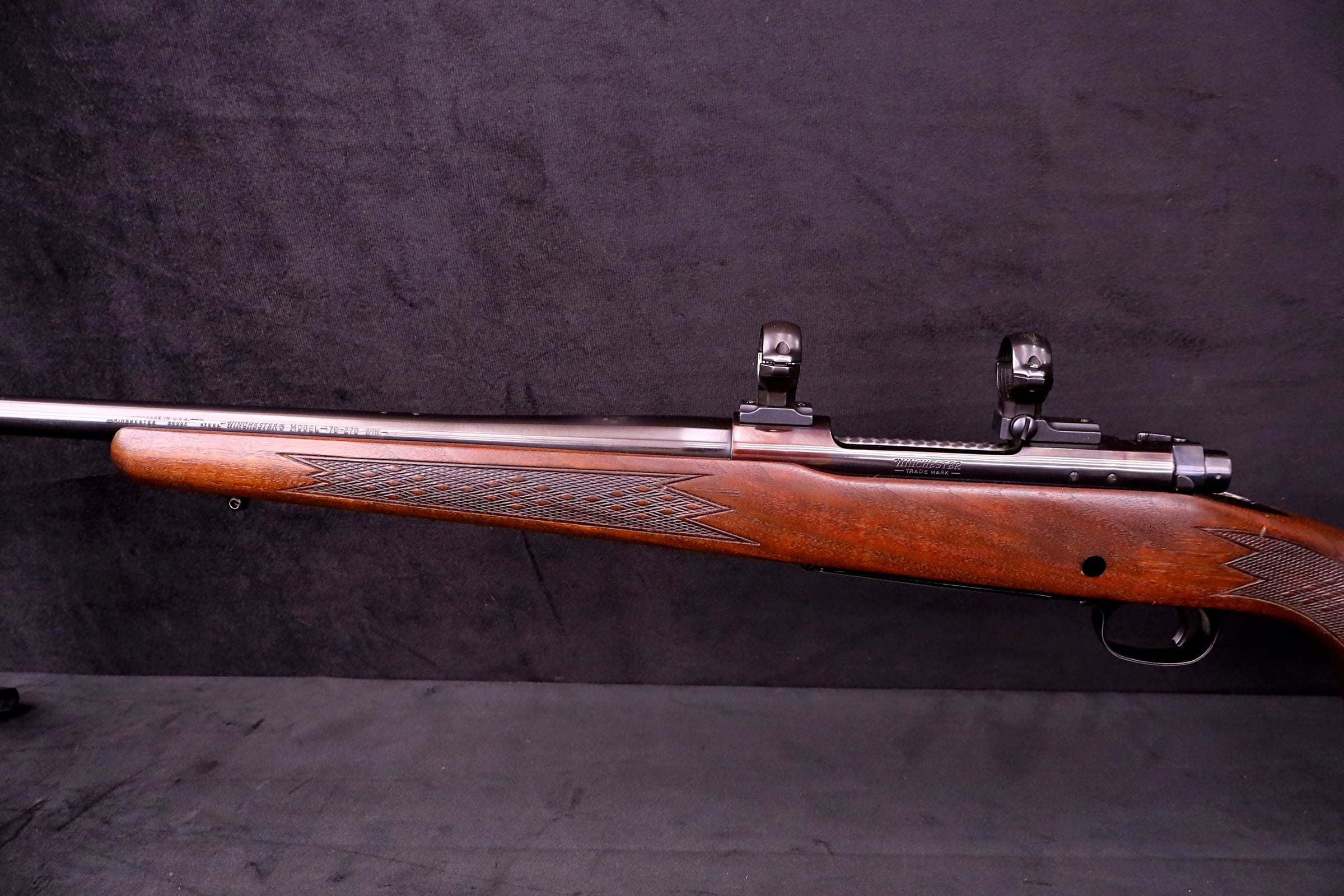 1968 Winchester Model 70 .270 Win 22" Post-64 Walnut Bolt Action Rifle-img-14