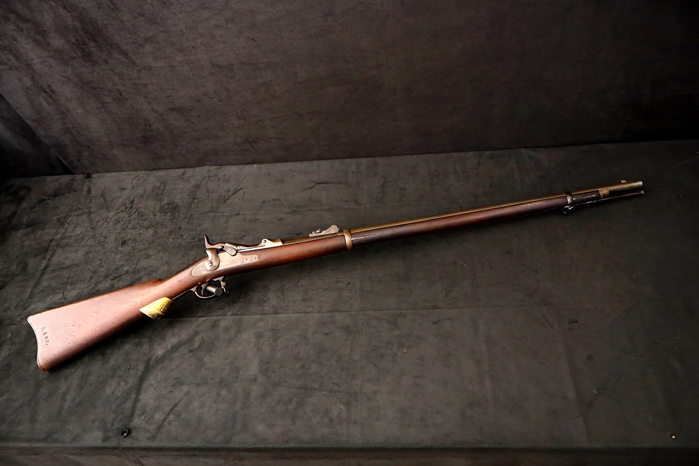 Antique 1884 Springfield Model 1873 Trapdoor Rifle .45-70 Govt 32" BBL-img-3
