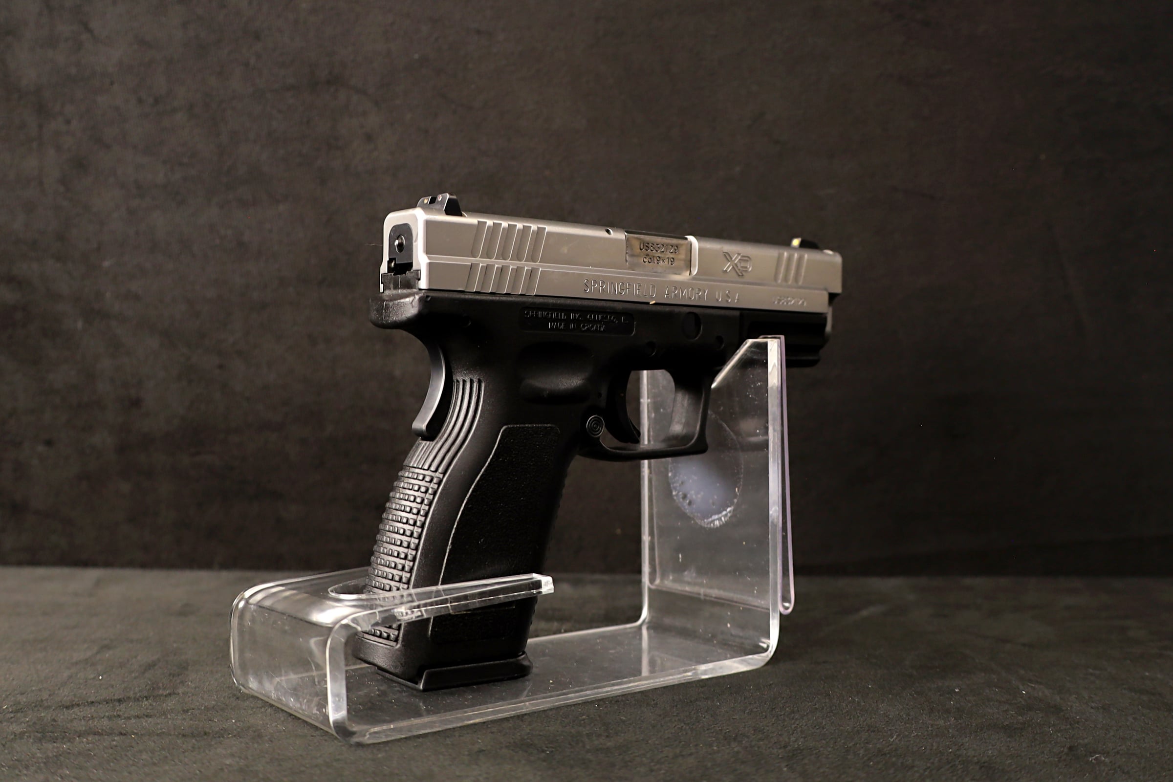 Springfield Armory XD-9 Service 9mm Pistol 4" Two Tone 2 Mags Case-img-18