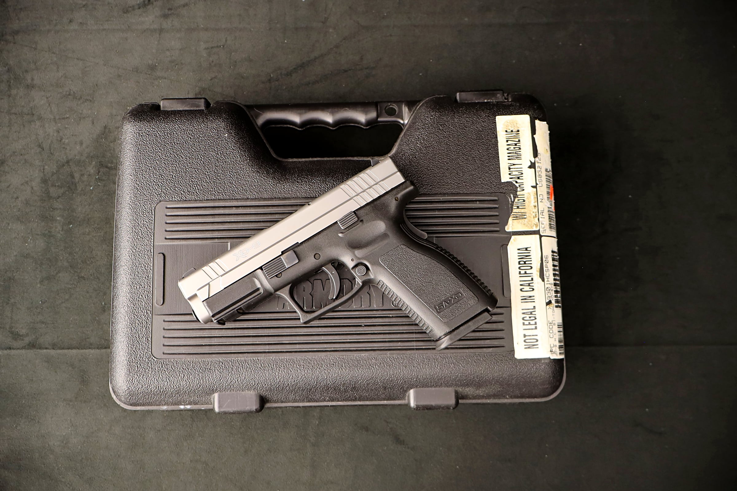 Springfield Armory XD-9 Service 9mm Pistol 4" Two Tone 2 Mags Case-img-4