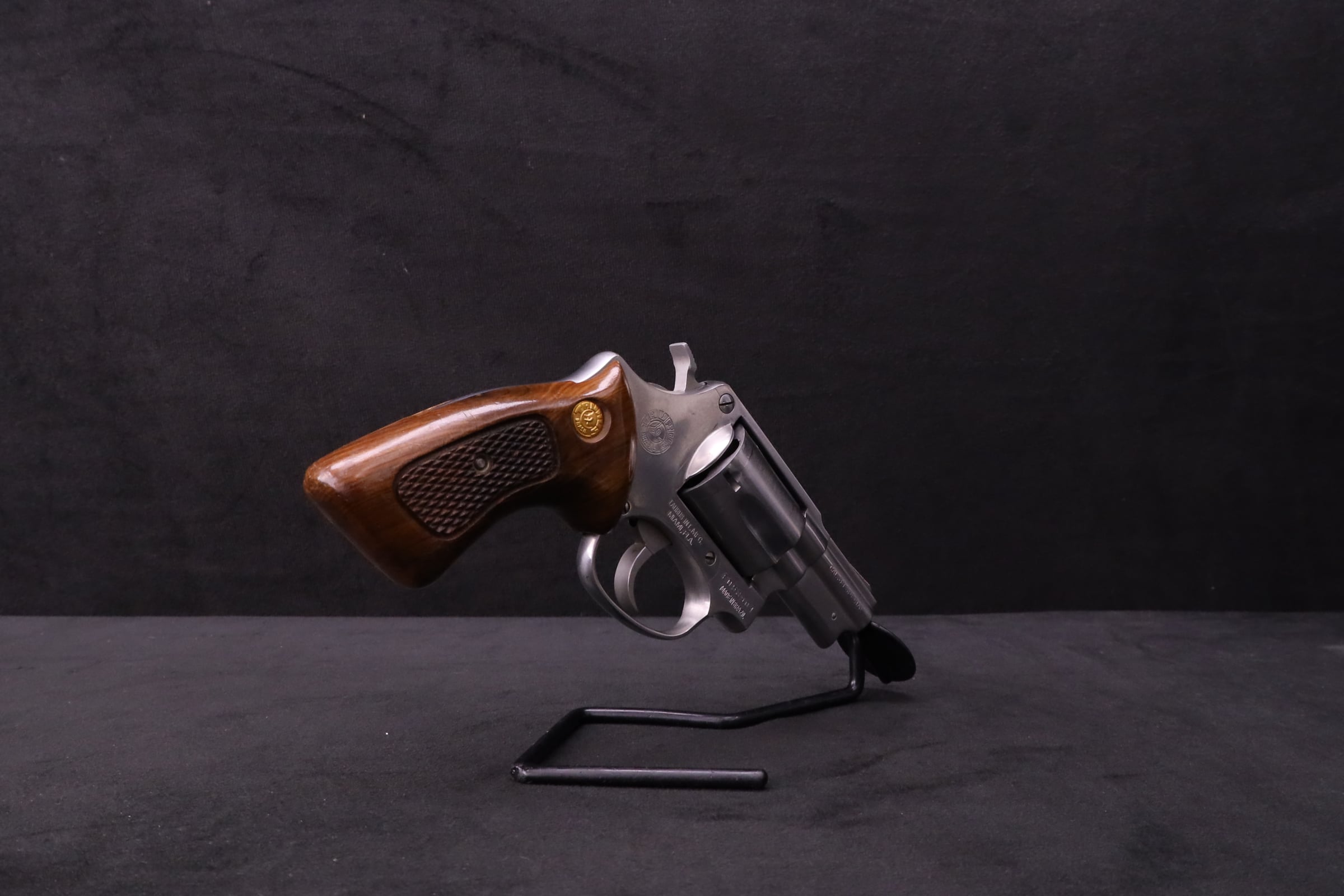 Taurus Model 85 .38 Special 2" Stainless 5-Shot Snub Revolver Walnut Grips-img-21