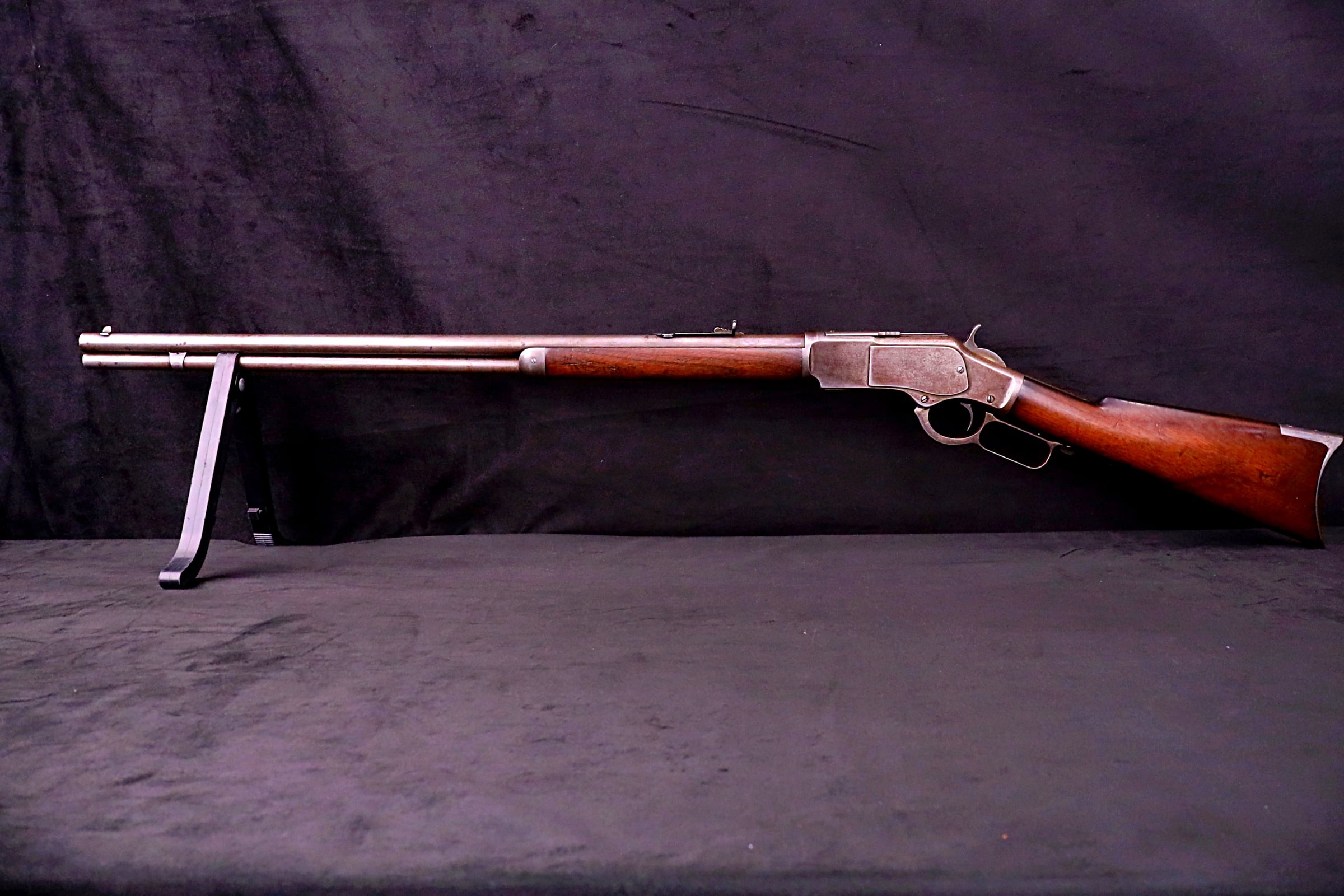 1883 Winchester 1873  .38-40 Special Order Round Barrel & Set Trigger-img-19