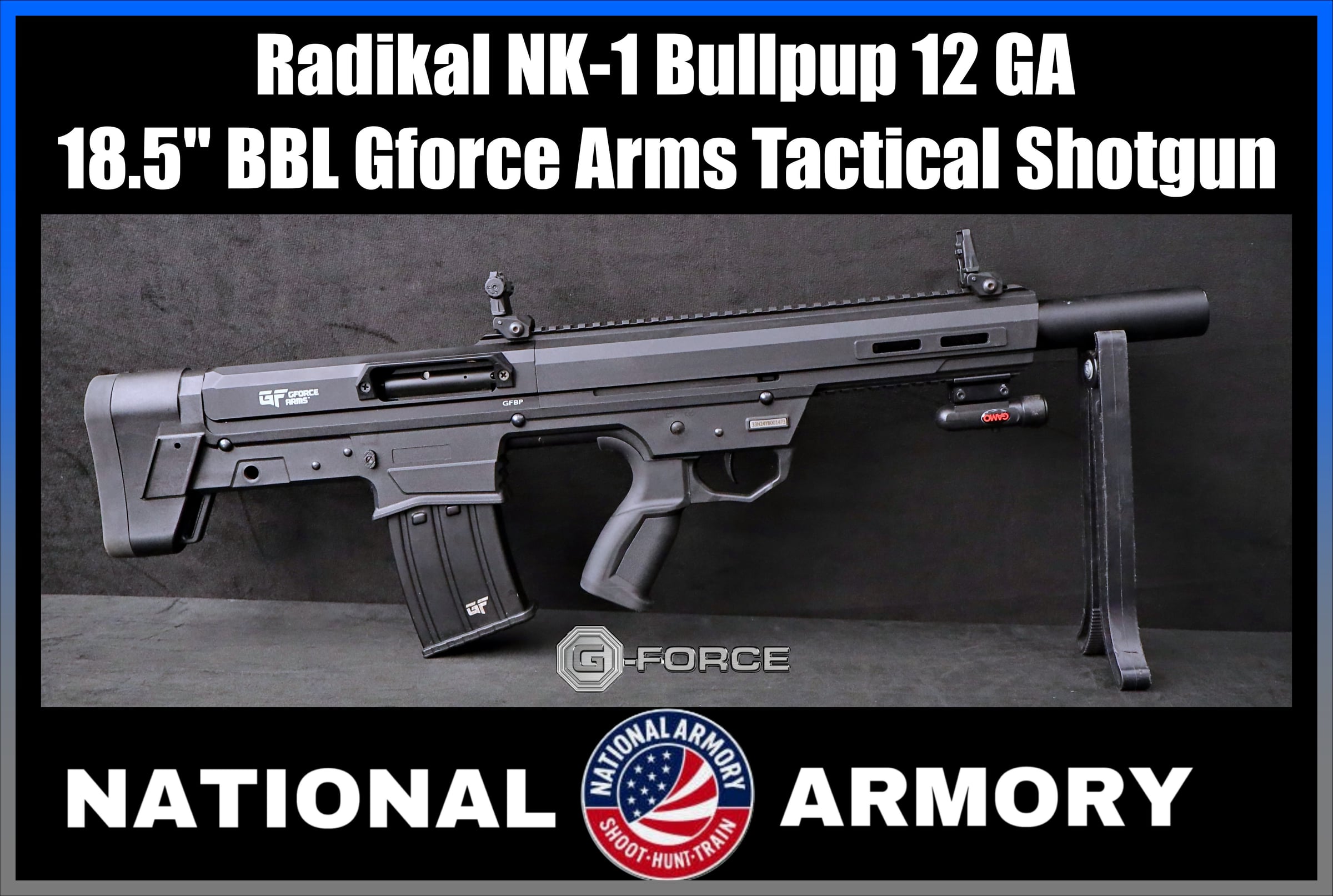 Radikal NK-1 GFBP Bullpup 12 GA 18.5" BBL GforceArms-img-0