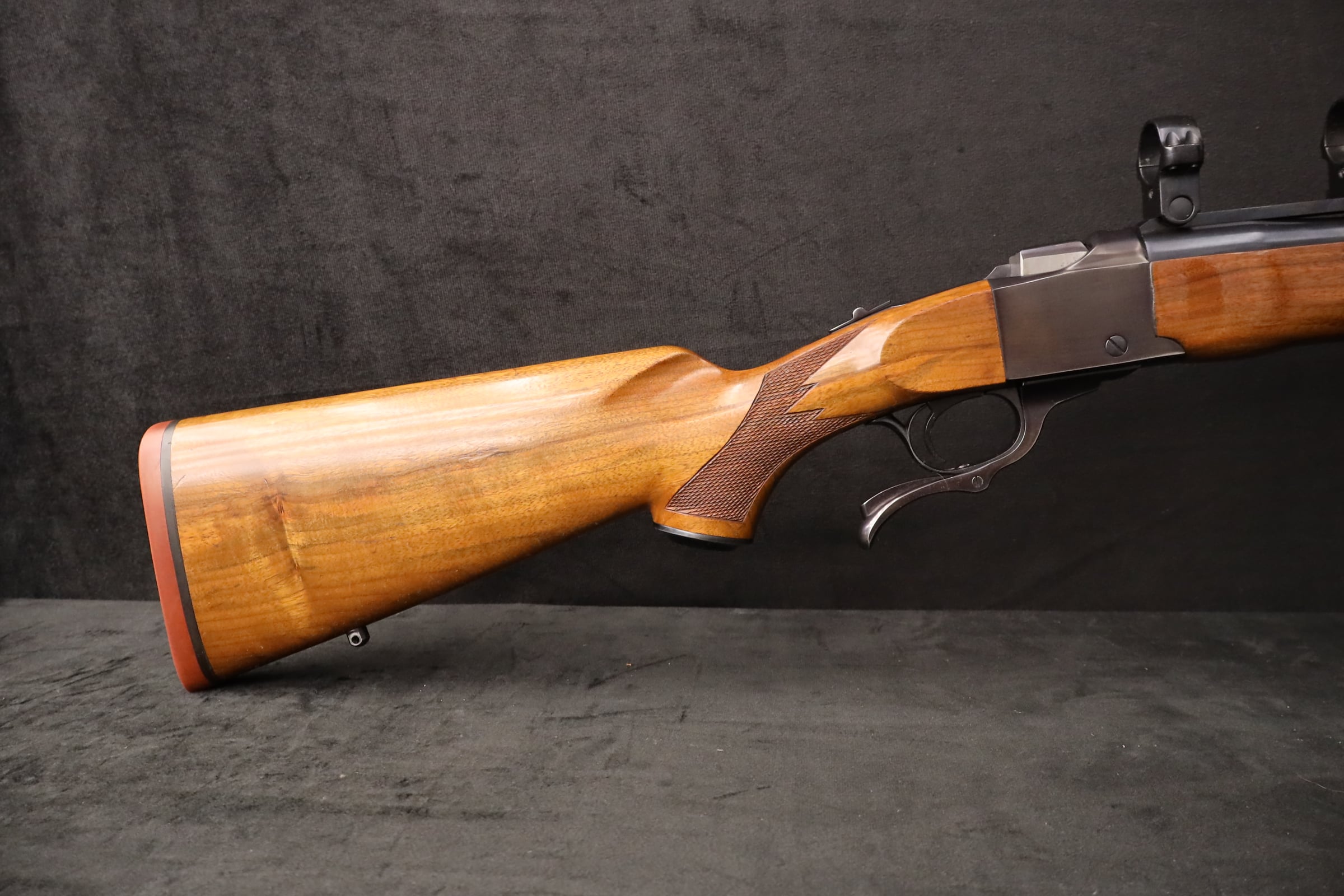 1974 Ruger No. 1-B Standard 6mm Rem 26" Pre-Warning Southport Falling Block-img-4