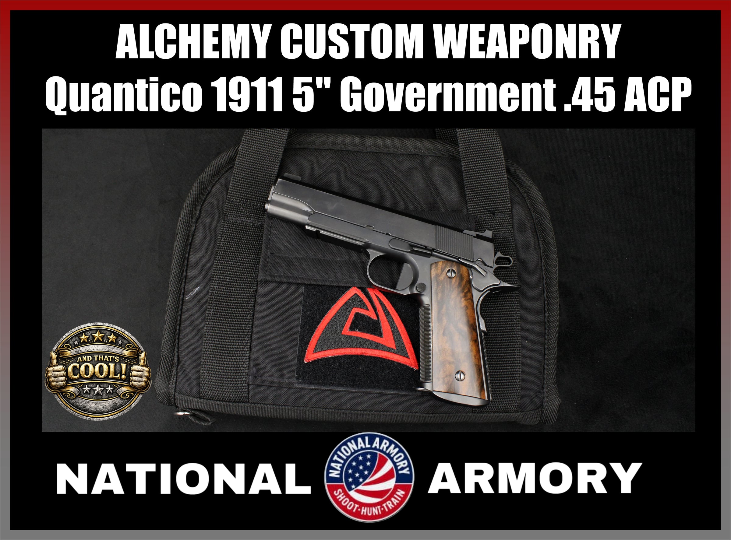 Alchemy Custom Weaponry Quantico 1911 .45 ACP Custom Shop Build-img-0