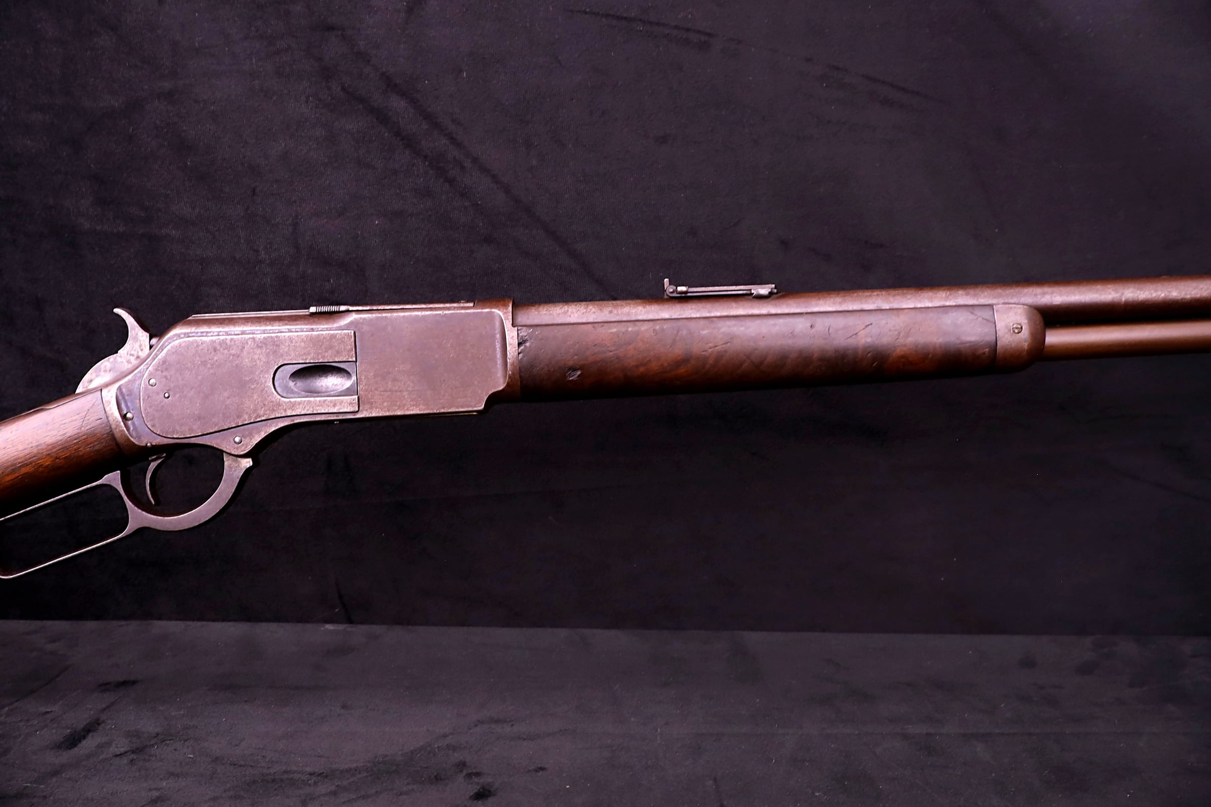 1886 Winchester 1876 Third Model Tom Horn Era .45-60 Frontier Lever Rifle-img-6