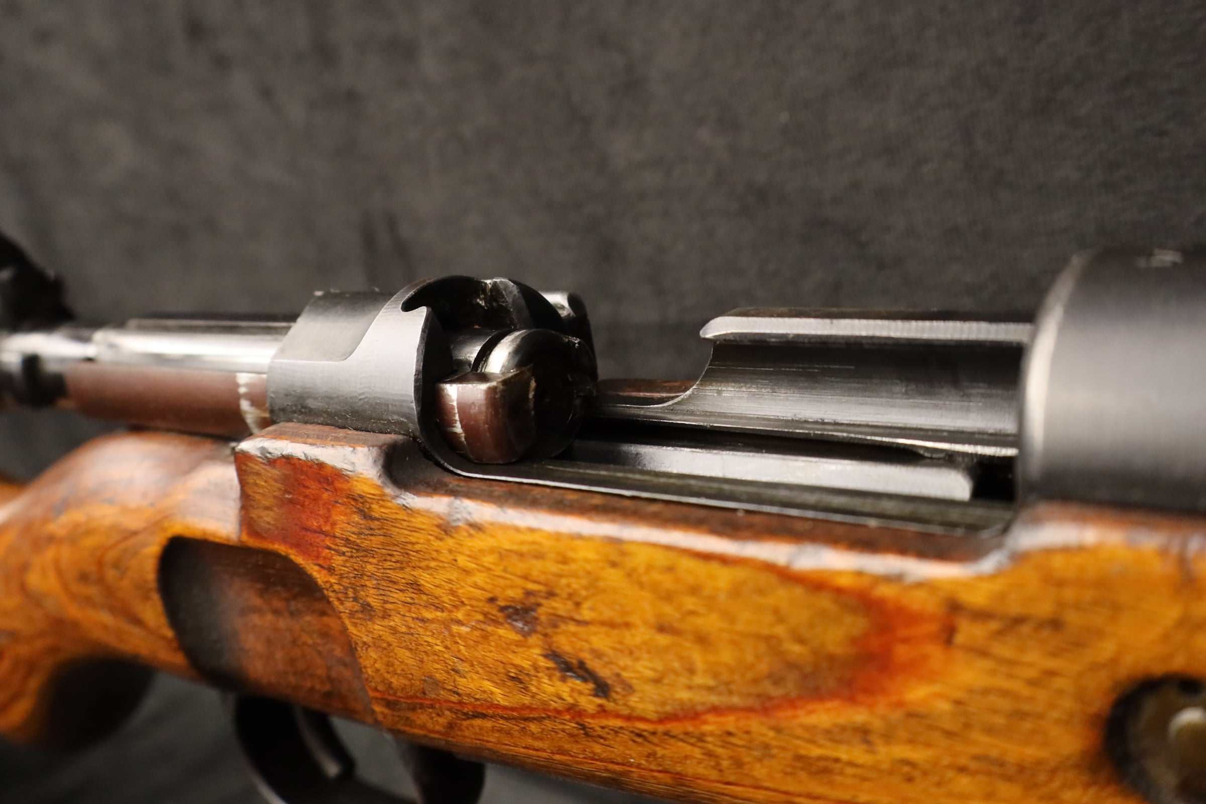 Mauser K98K ar 44 8mm GI Bring-Back Barracks Bag Cut Non-Import WWII Rifle-img-13