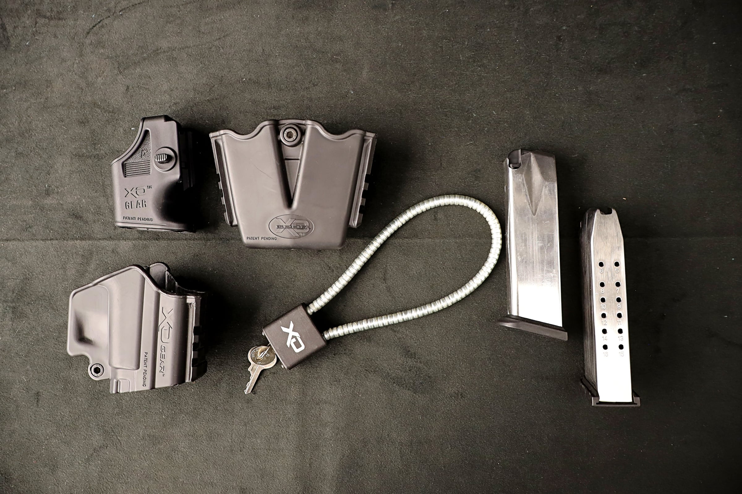 Springfield Armory XD-9 Service 9mm Pistol 4" Two Tone 2 Mags Case-img-2