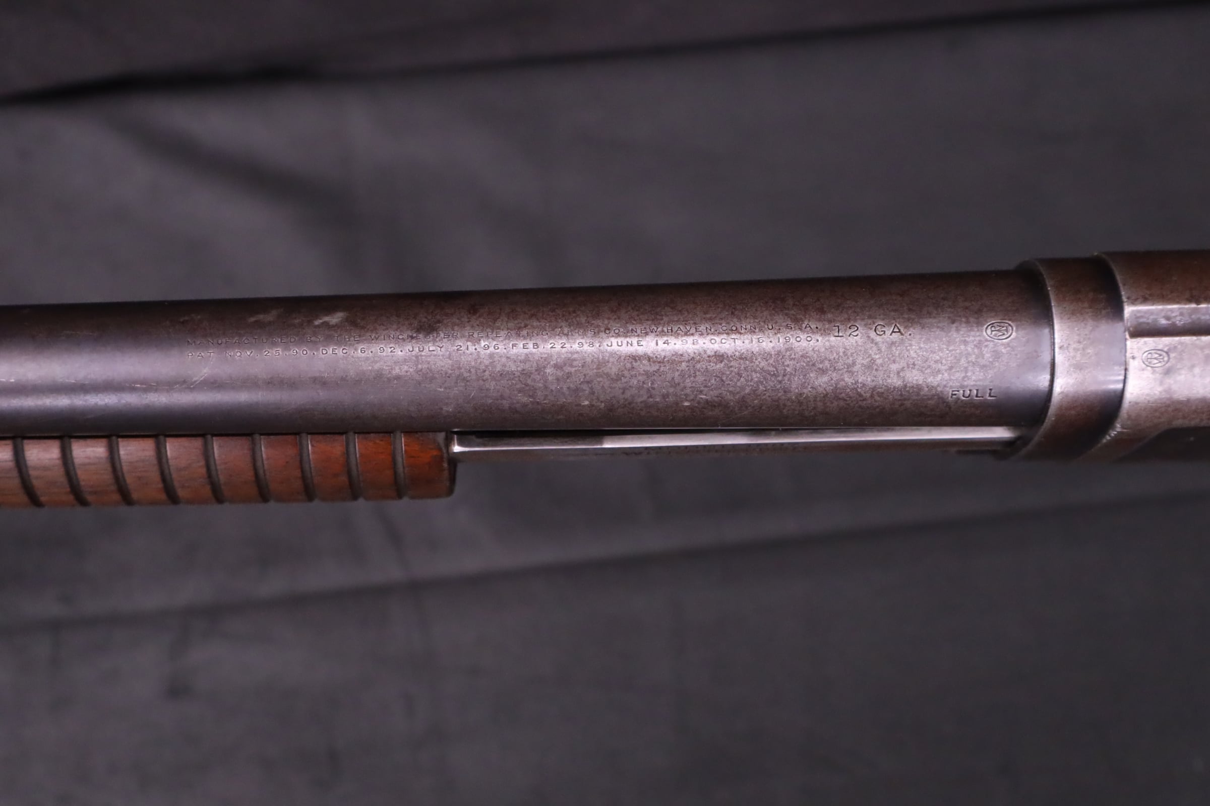 1907 Winchester 1897 Takedown 12 GA 18.5" Outlaw Cut Pump Shotgun Slam Fire-img-19