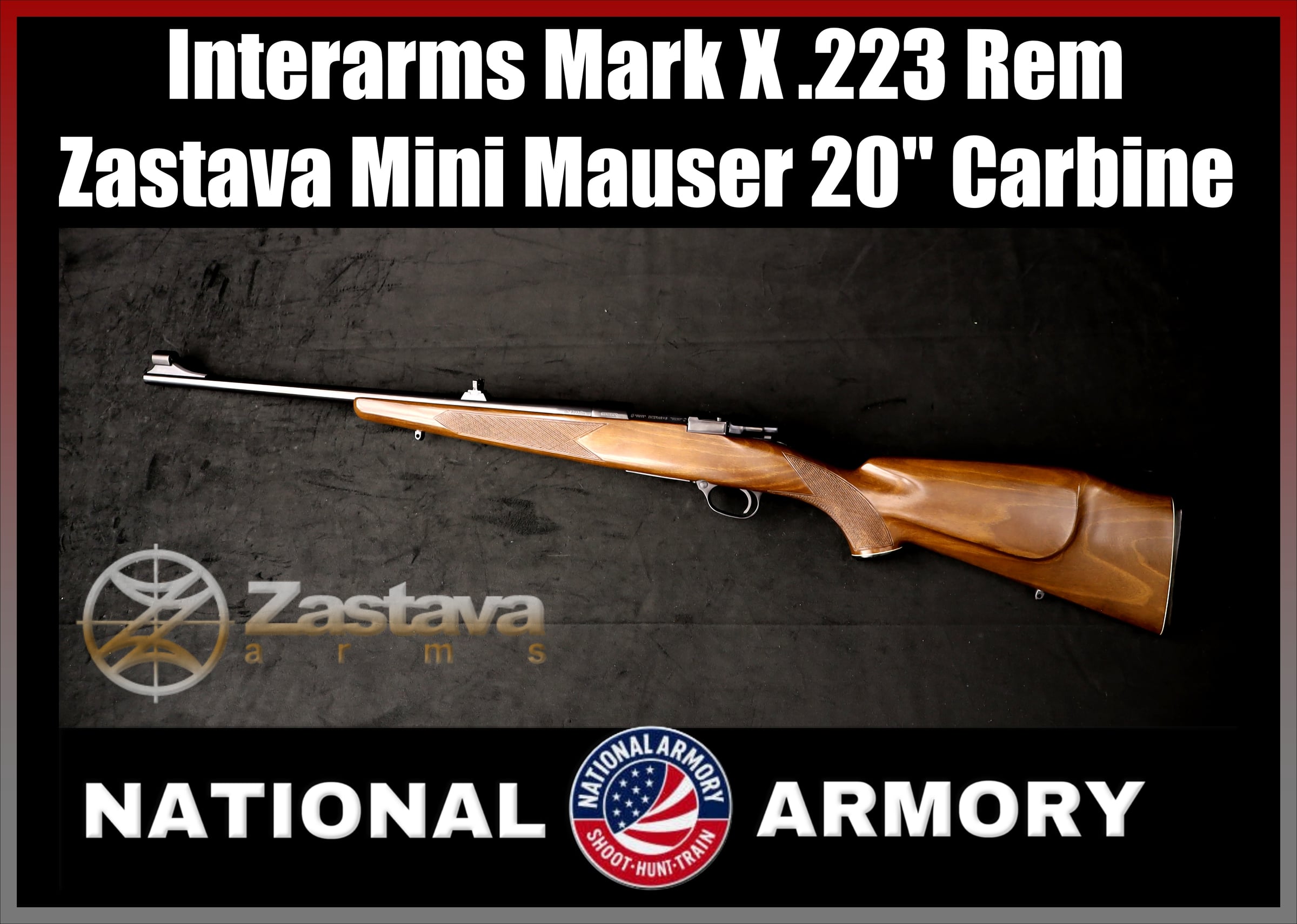 1987 Interarms Zastava Mark X Mini Mauser .223 Rem 20" Carbine *CLEAN*-img-0