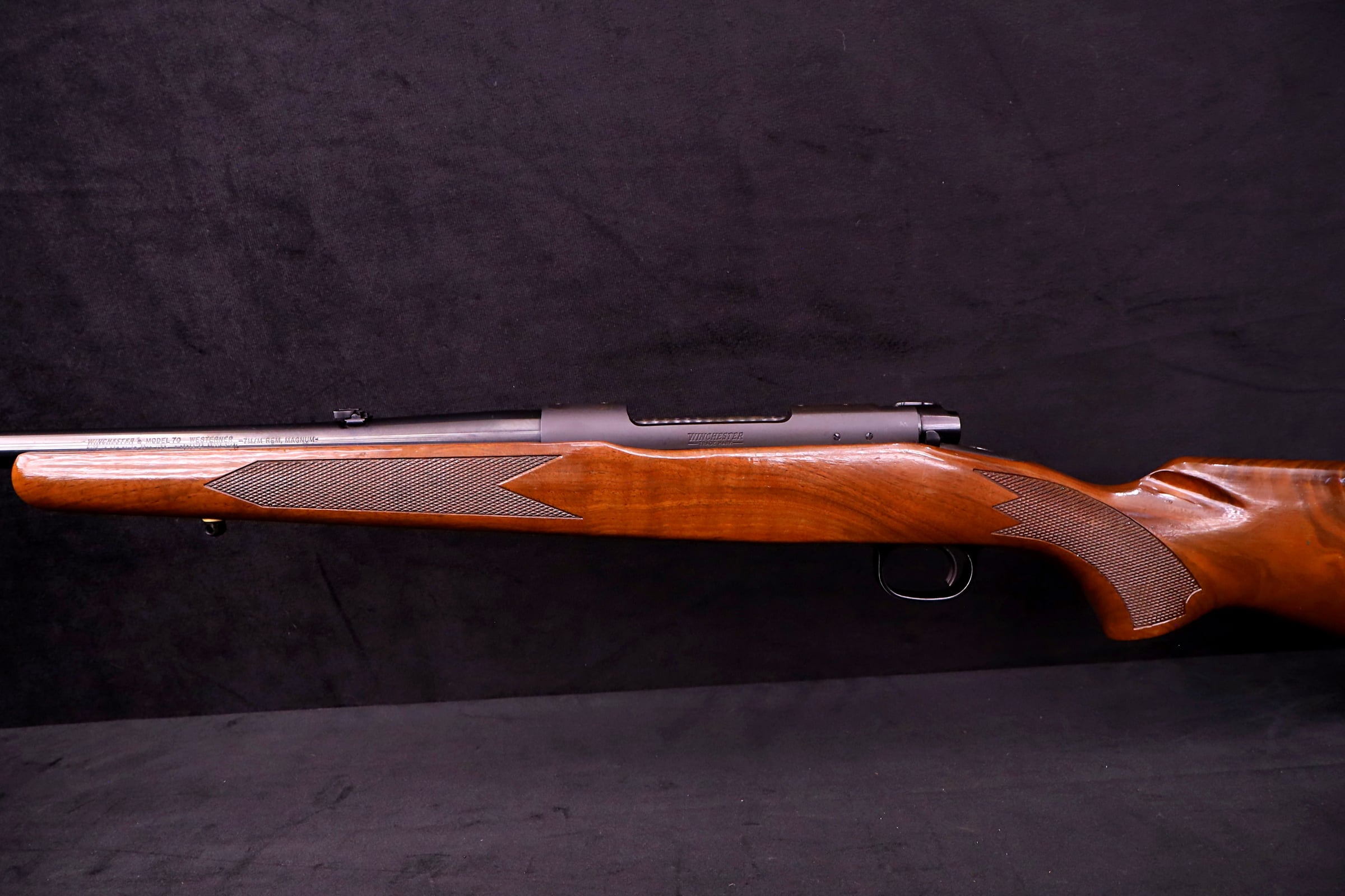 Winchester Model 70 Westerner 7mm Remington Magnum 24" Blued & Walnut-img-13