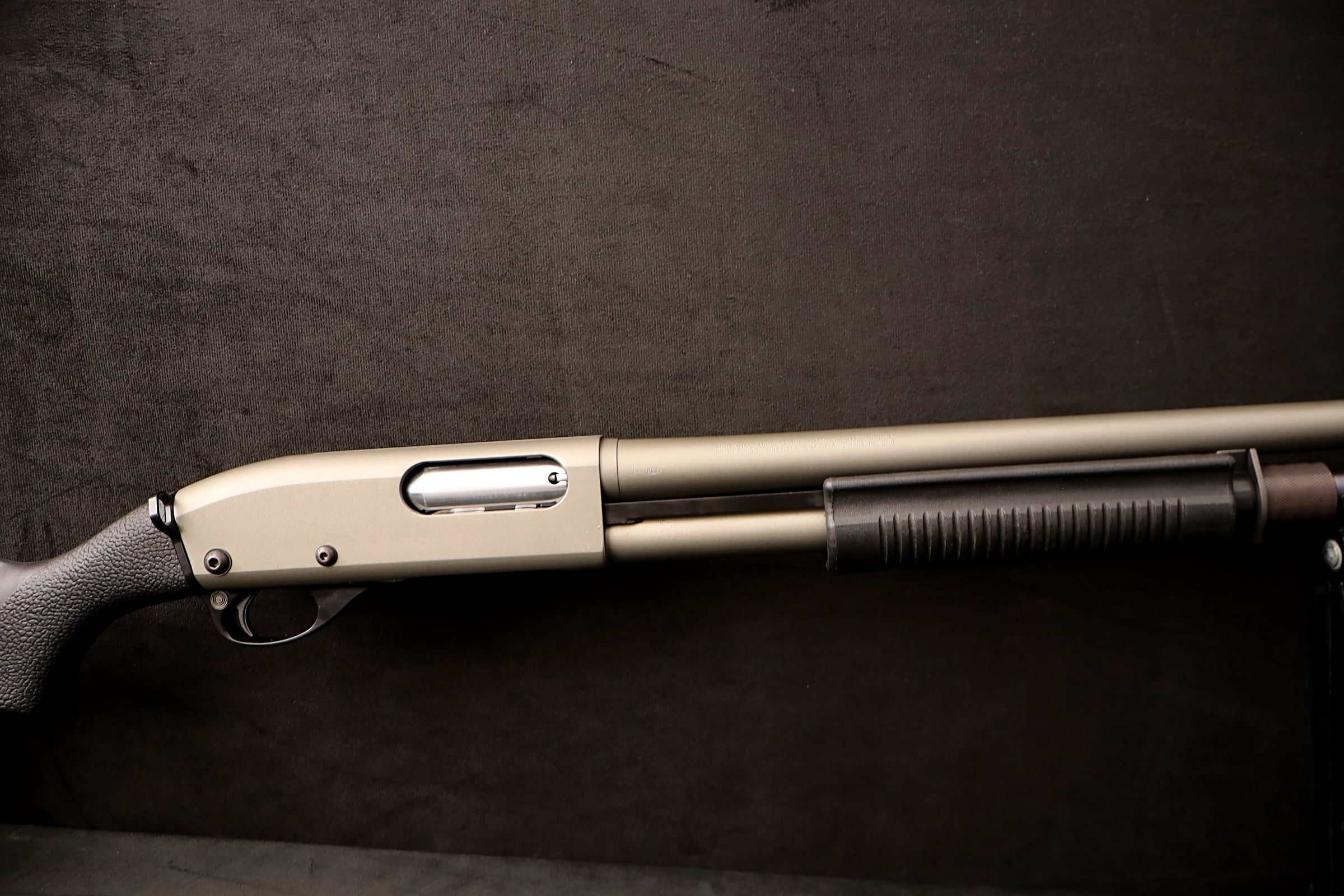 1968 Remington 870 Wingmaster 12 Ga Pump Shotgun 18.5" Cerakote Side Saddle-img-5