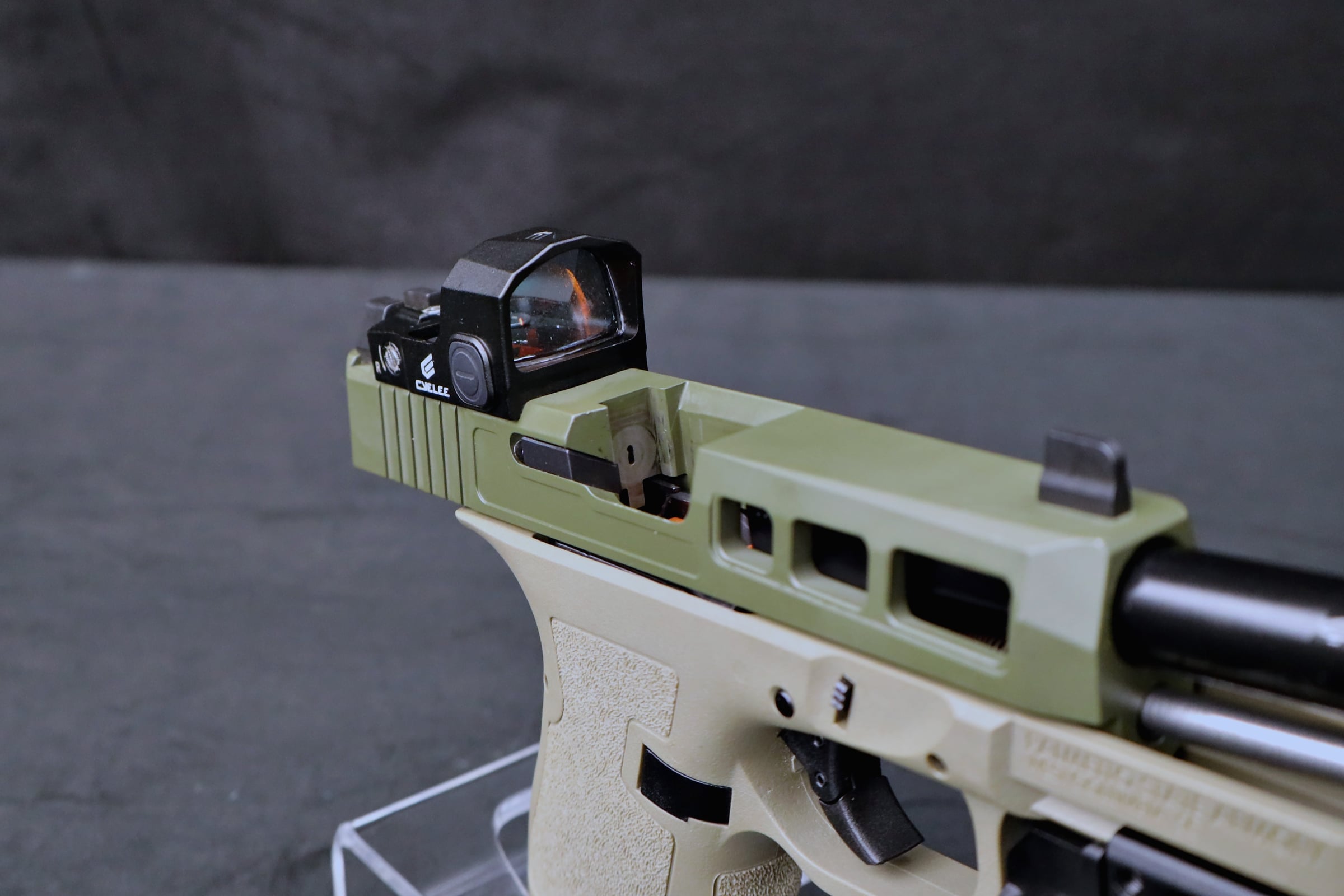 Palmetto State Armory Dagger Compact 9mm w/ Red Dot Light & Case-img-18