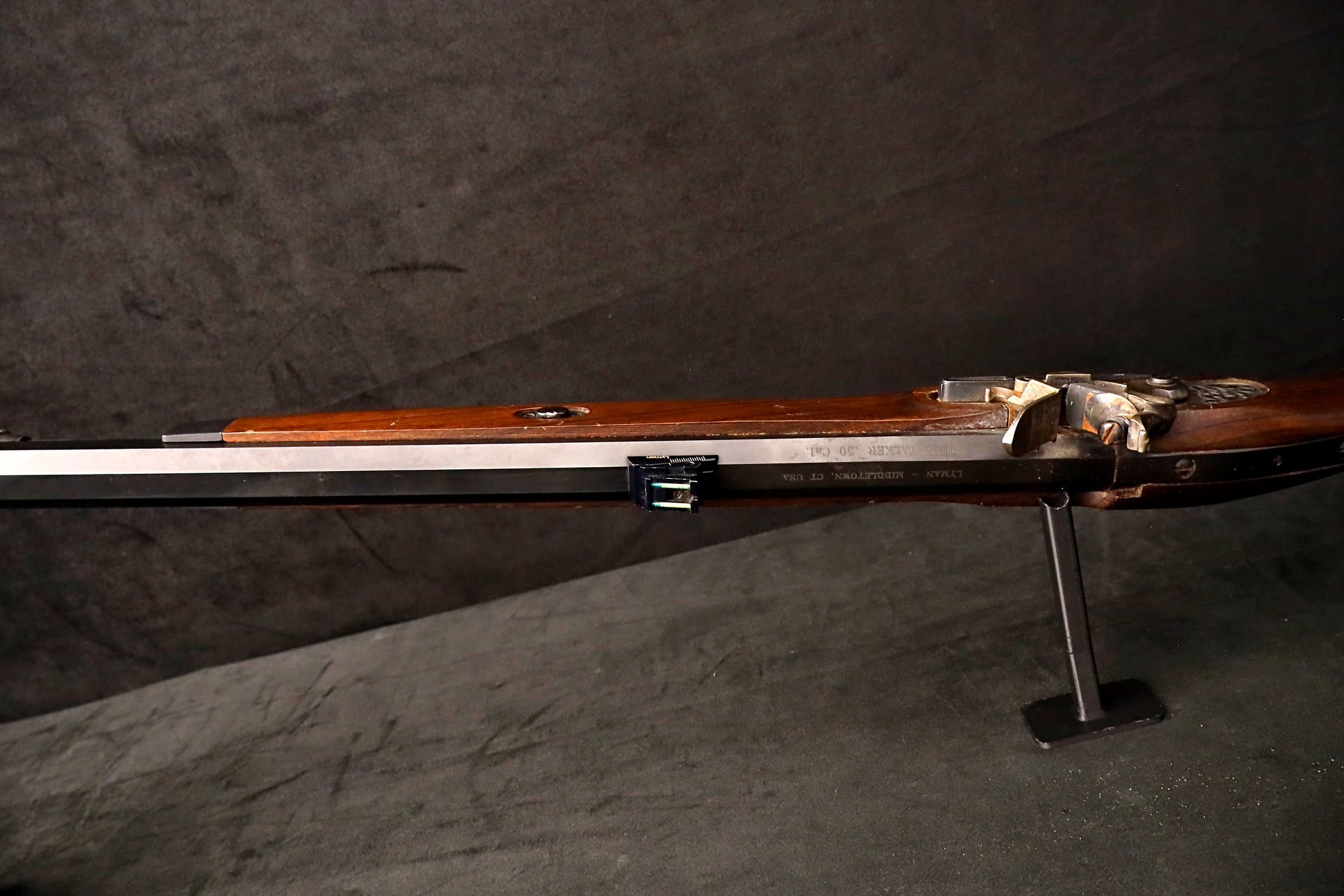 2000 Investarm Lyman Deerstalker .50 Cal Flintlock Black Powder Rifle-img-14