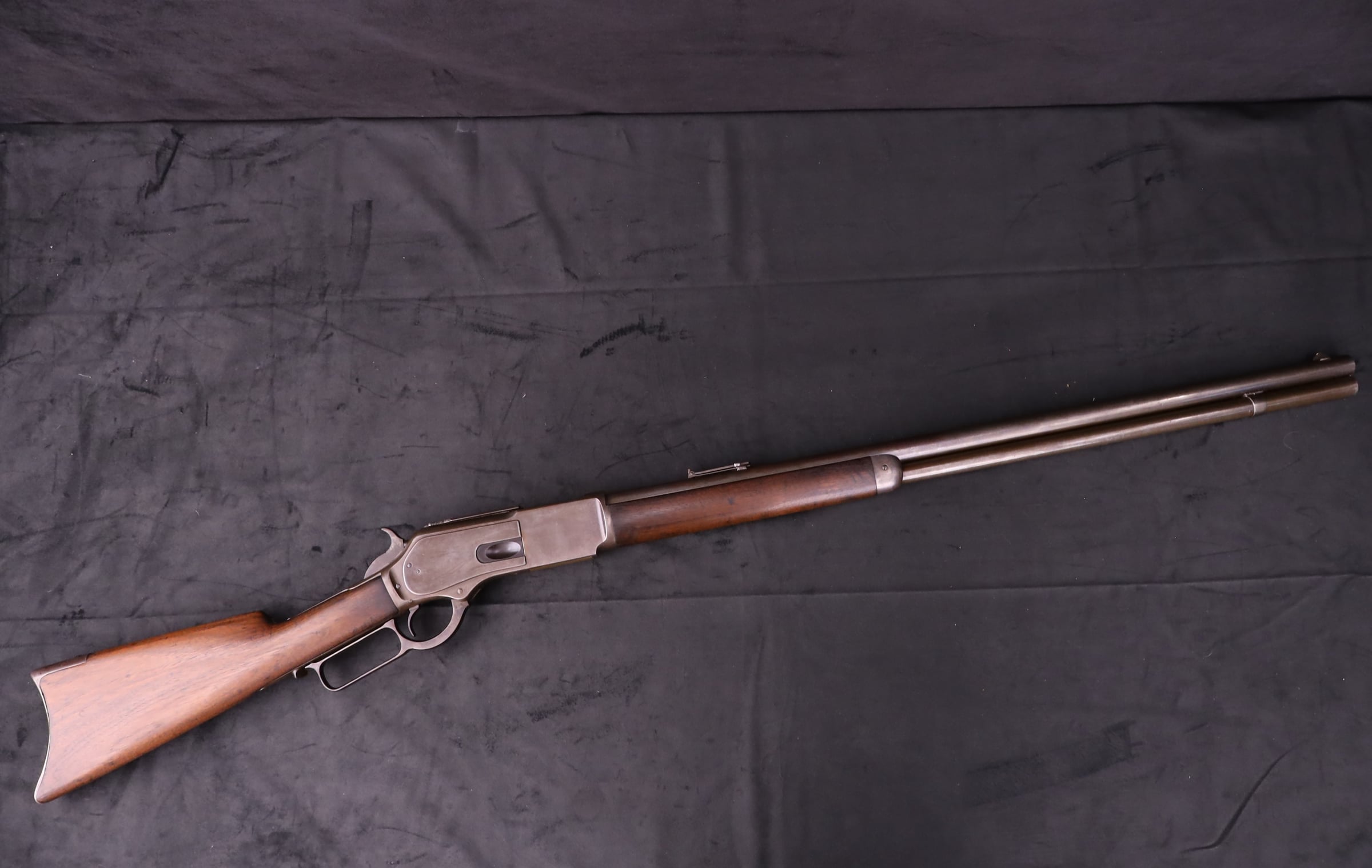 1885 Winchester 1876 Third Model Tom Horn Era .45-60 Frontier Lever Rifle-img-2