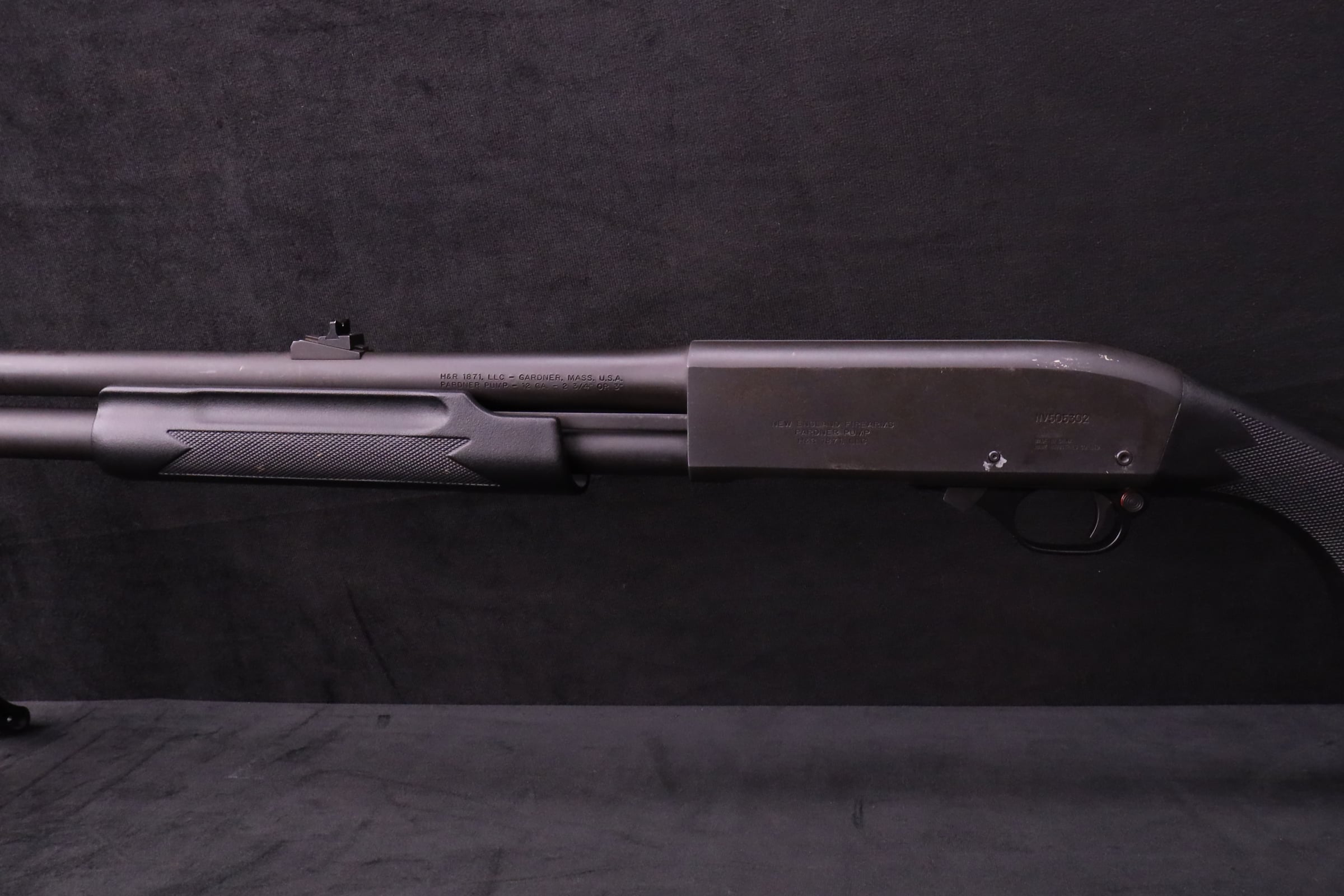 H&R 1871 Pardner Pump 12 GA 22" BBL New England Firearms-img-7