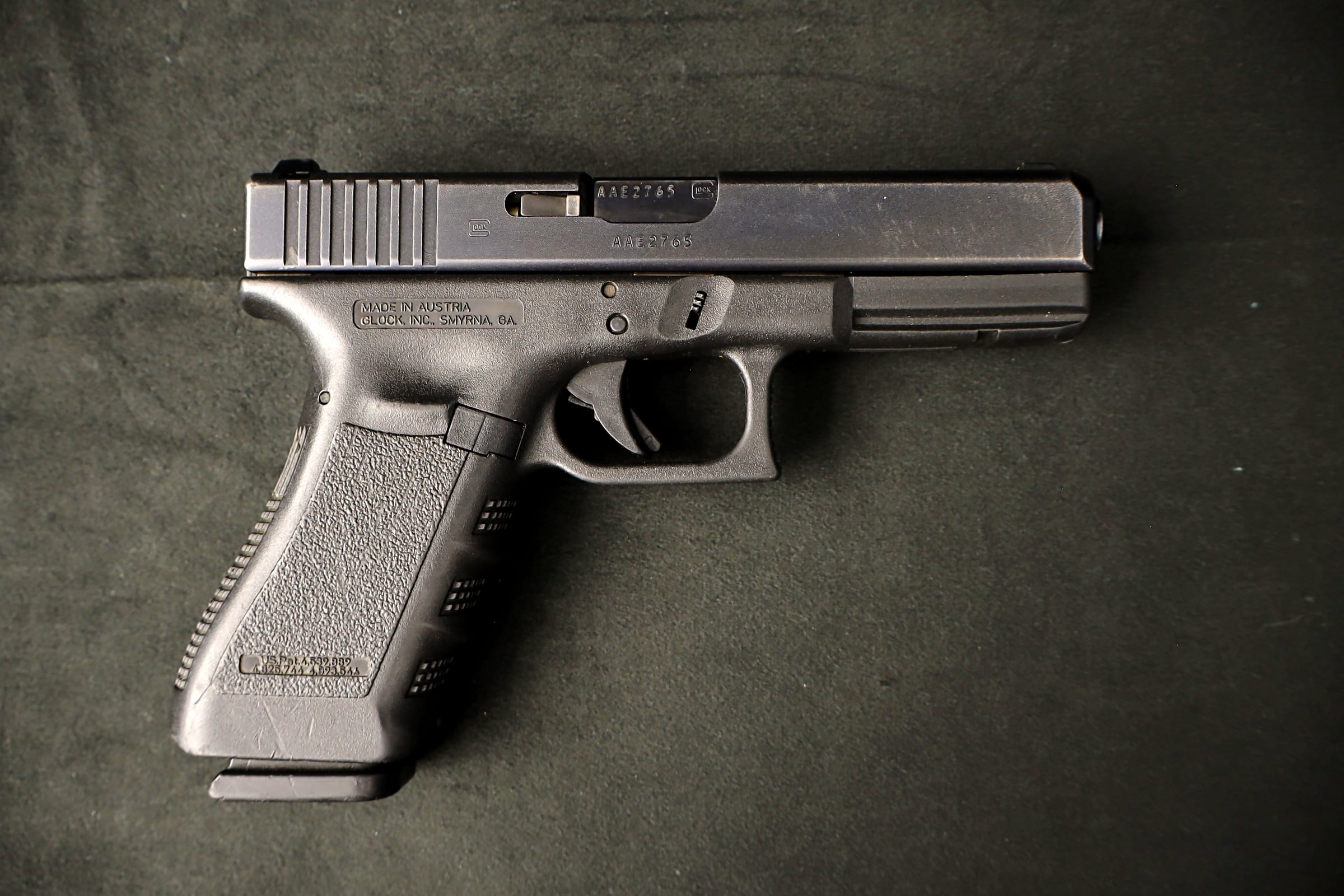 Glock 37 Gen3 .45 GAP Pistol Night Sights Factory Case-img-9