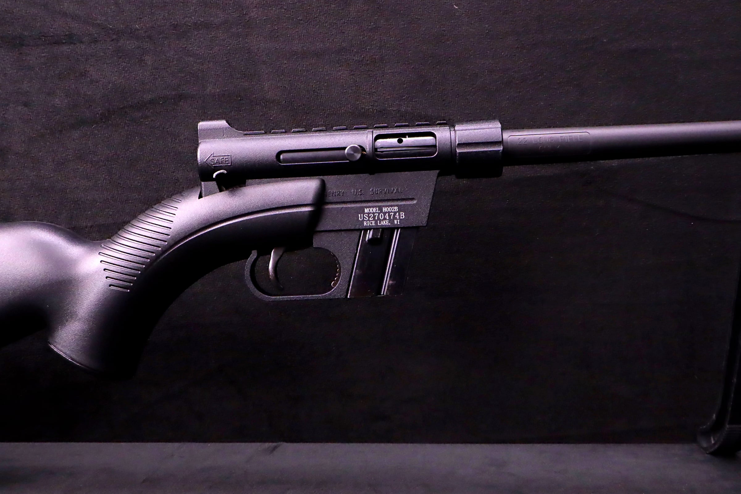 Henry US Survival H002B .22 LR Takedown Rifle 16.5" Black-img-8